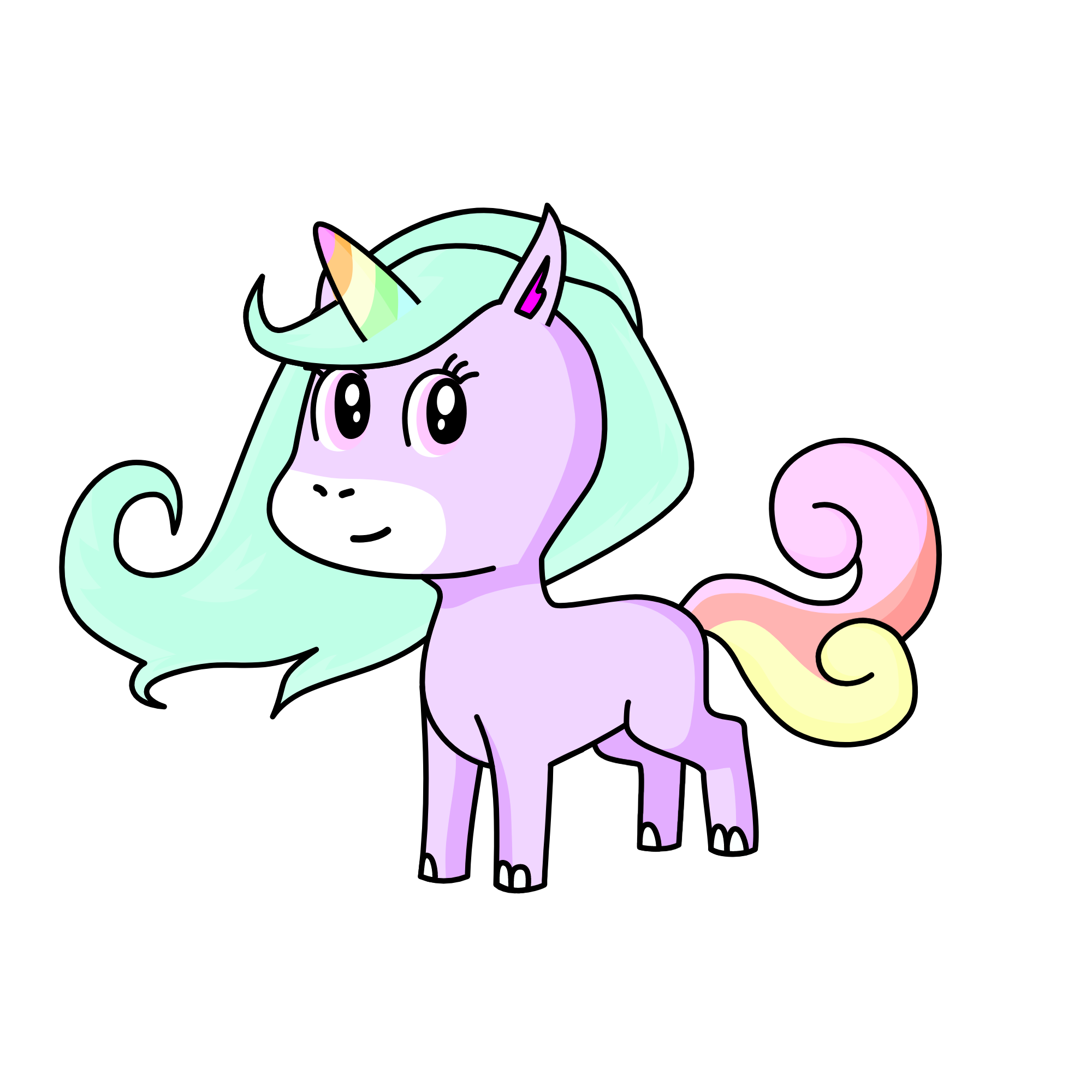 this ugly unicorn named nobody, the unicorn