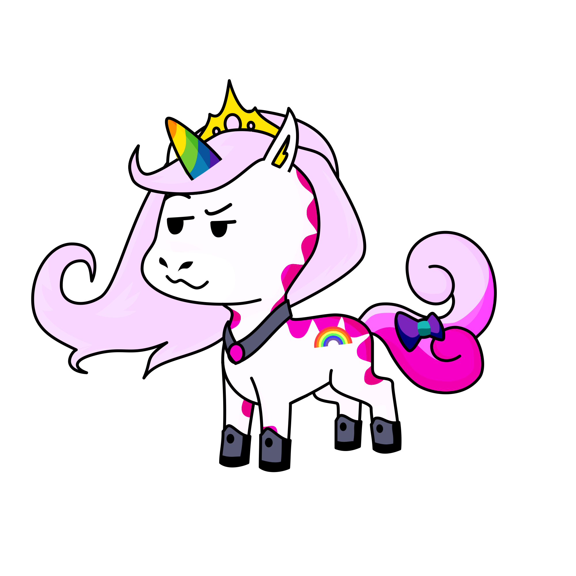 A S H L E Y!(・`ω´・), the unicorn