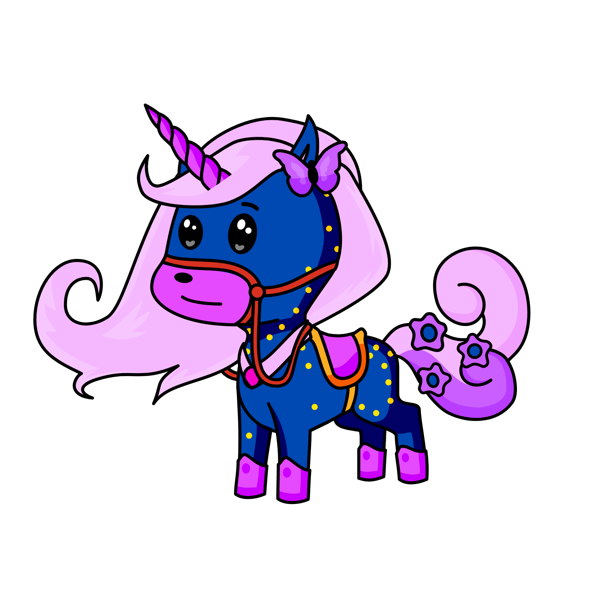 galaxy, the unicorn