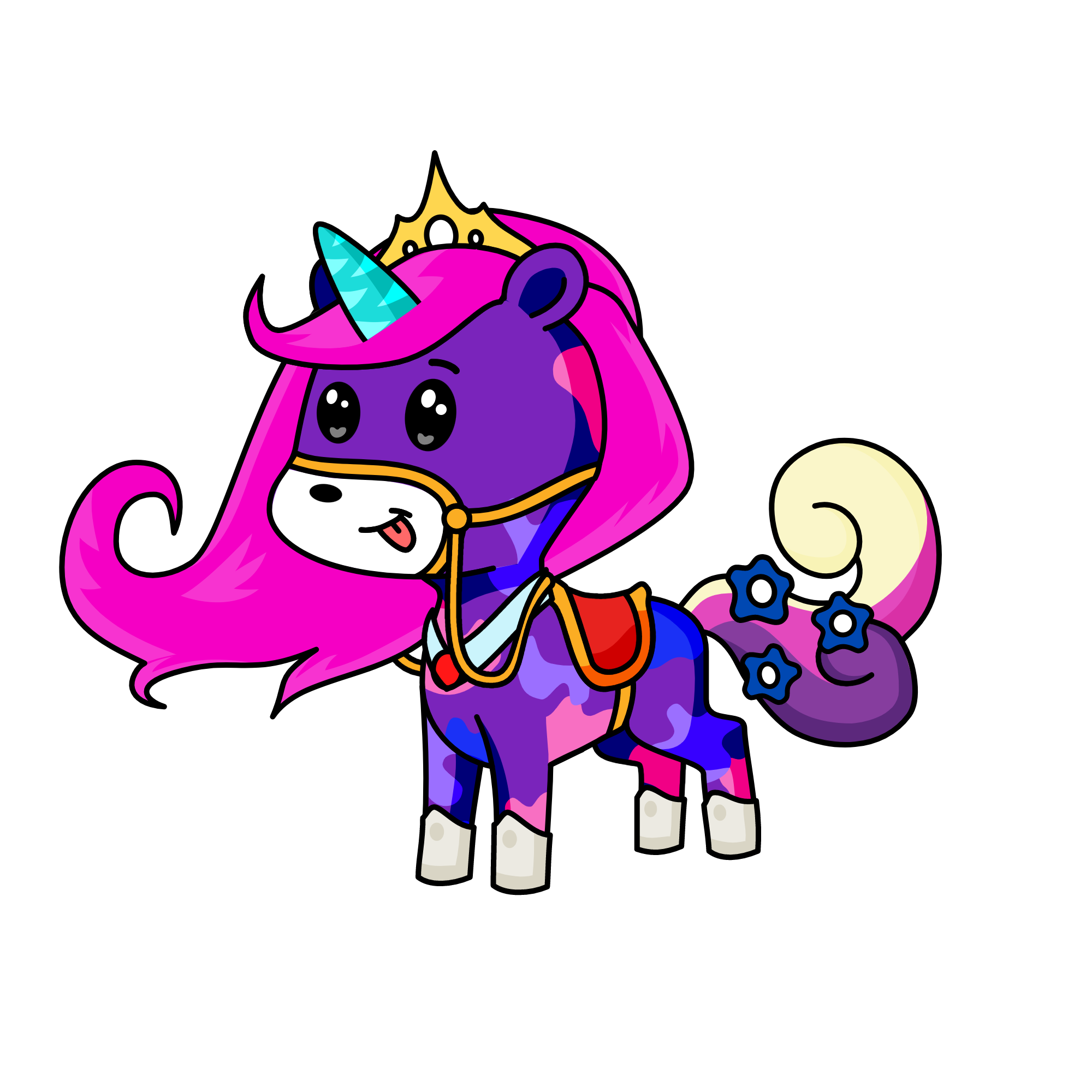 Cloud Berry, the unicorn