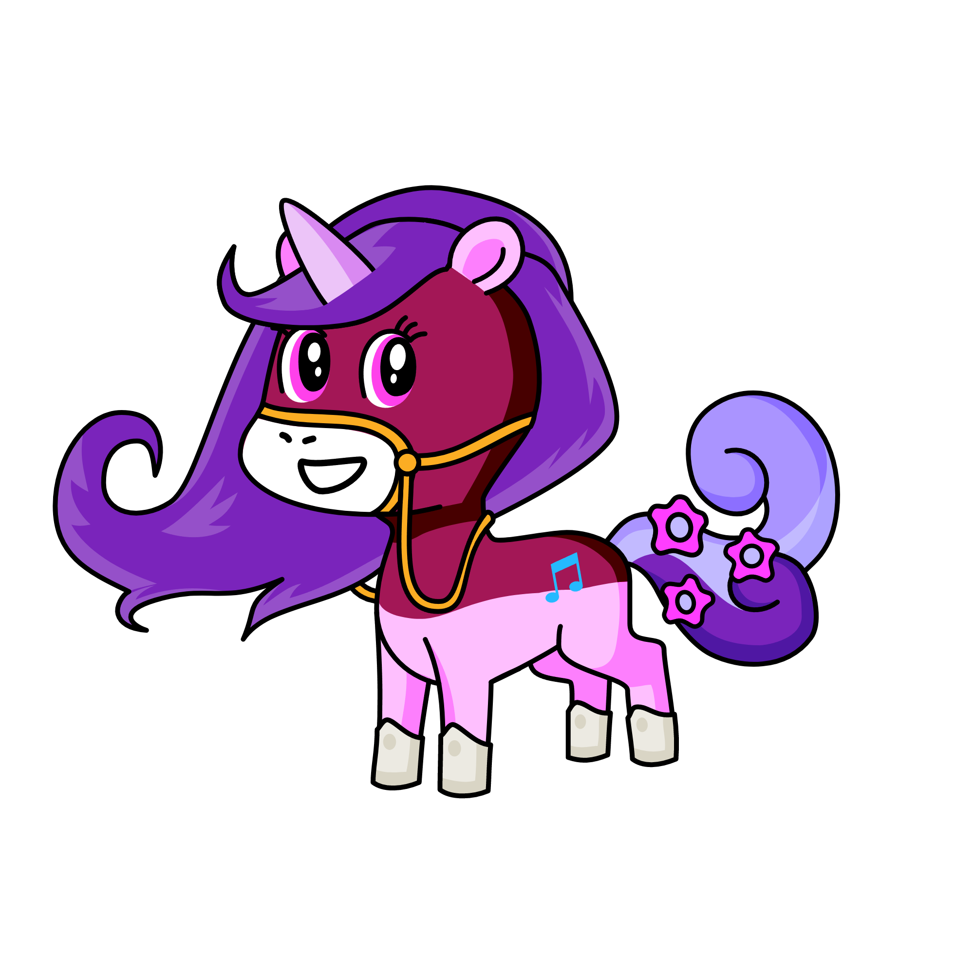 лили, the unicorn