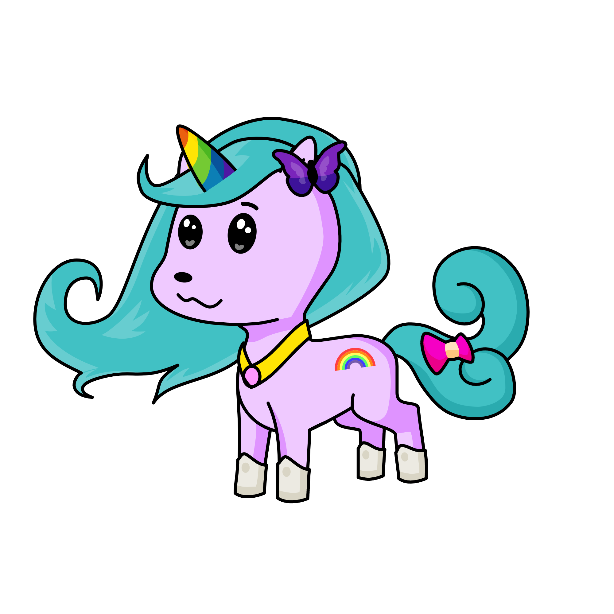 princess glittermoon, the unicorn