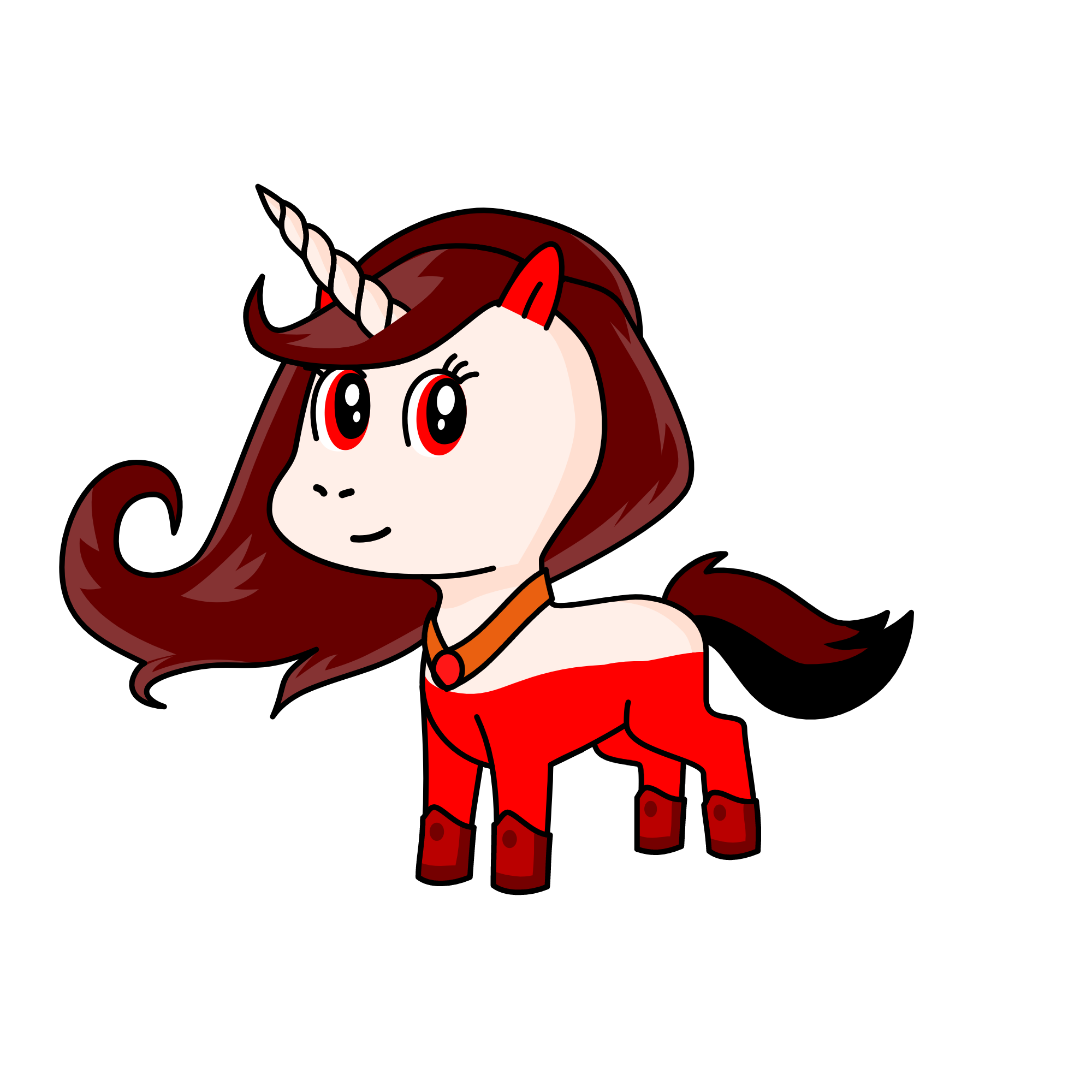 GIRLFRIEND FNF, the unicorn