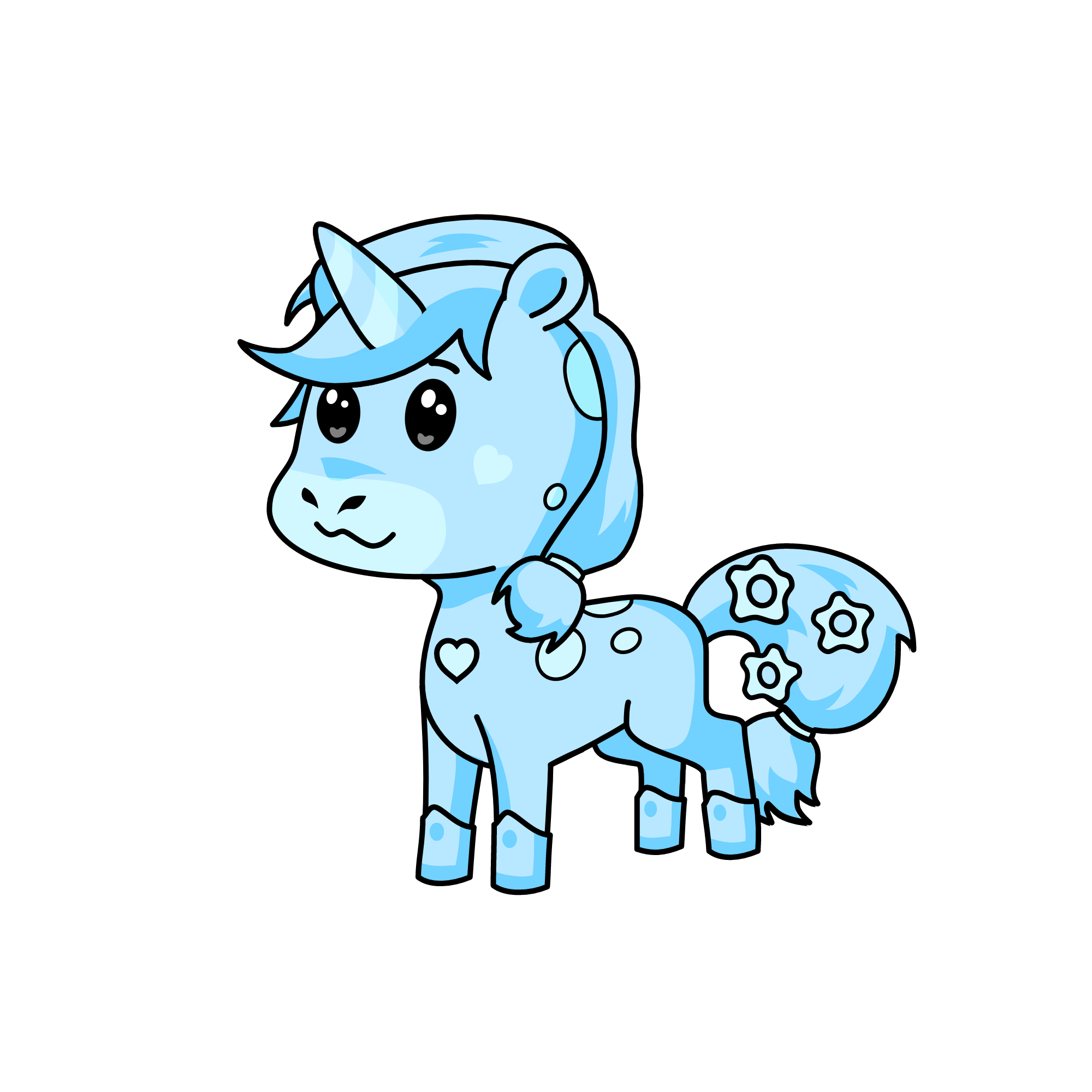 Frosty, the unicorn