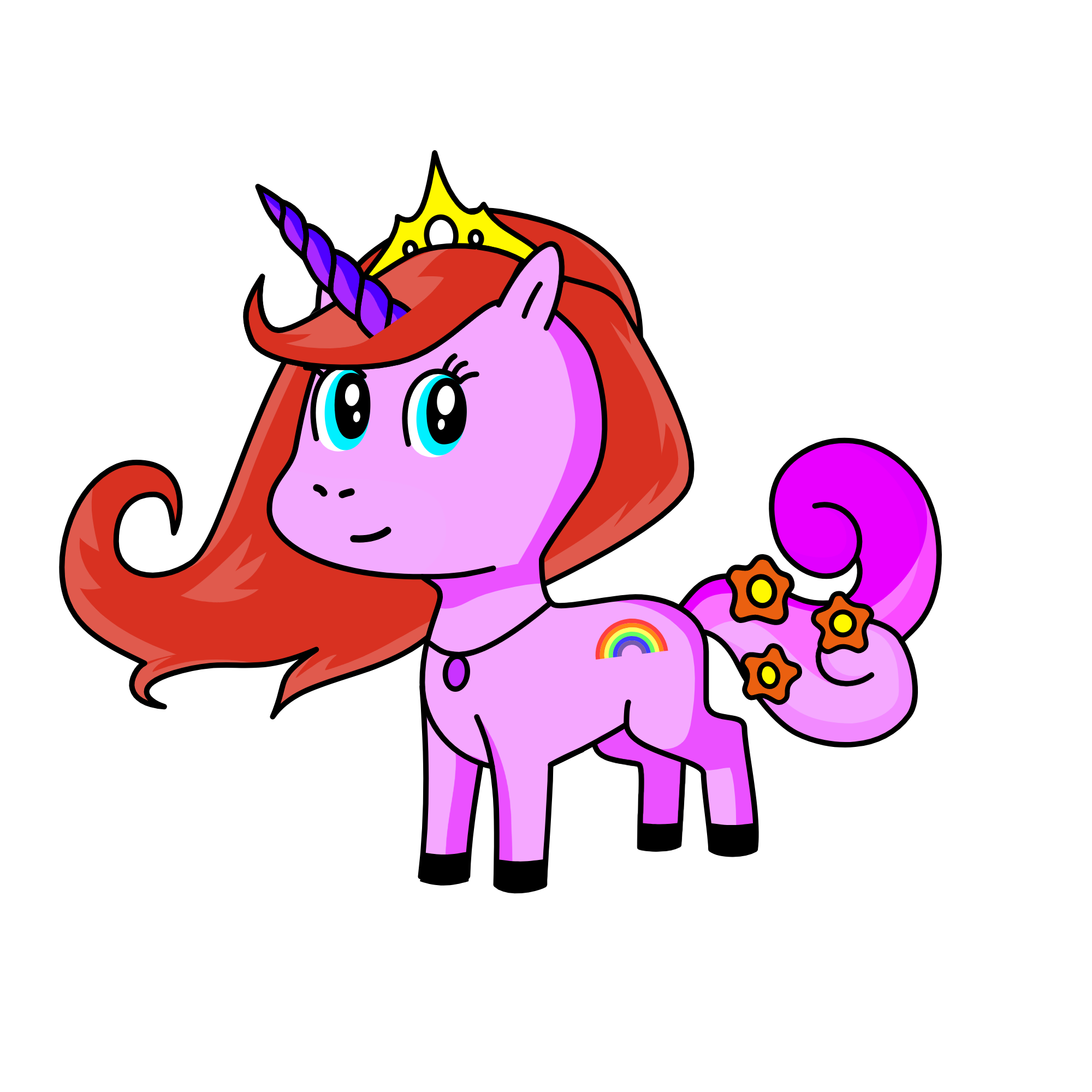 isa princesa guerrera, the unicorn
