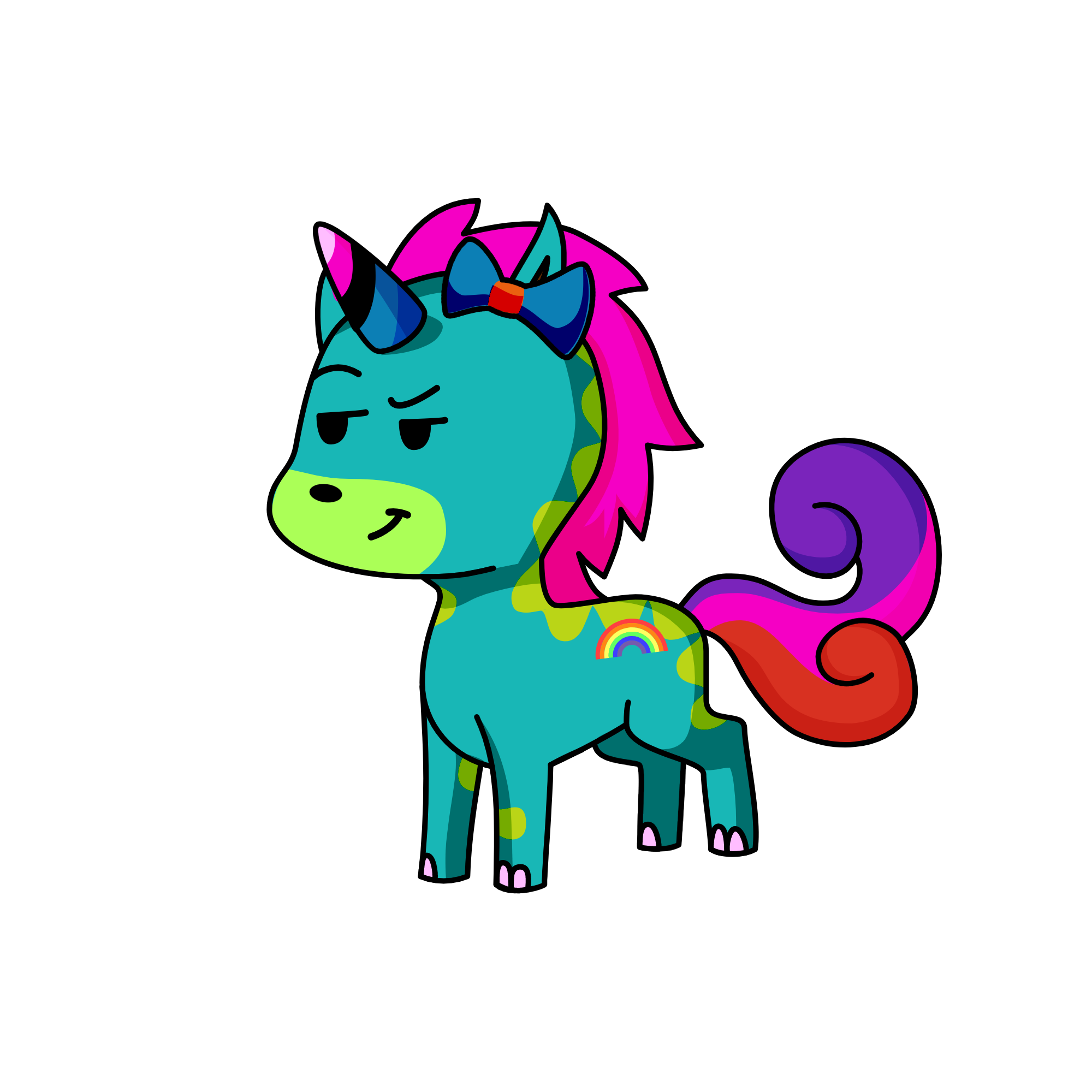 i knew u were gayyy, the unicorn
