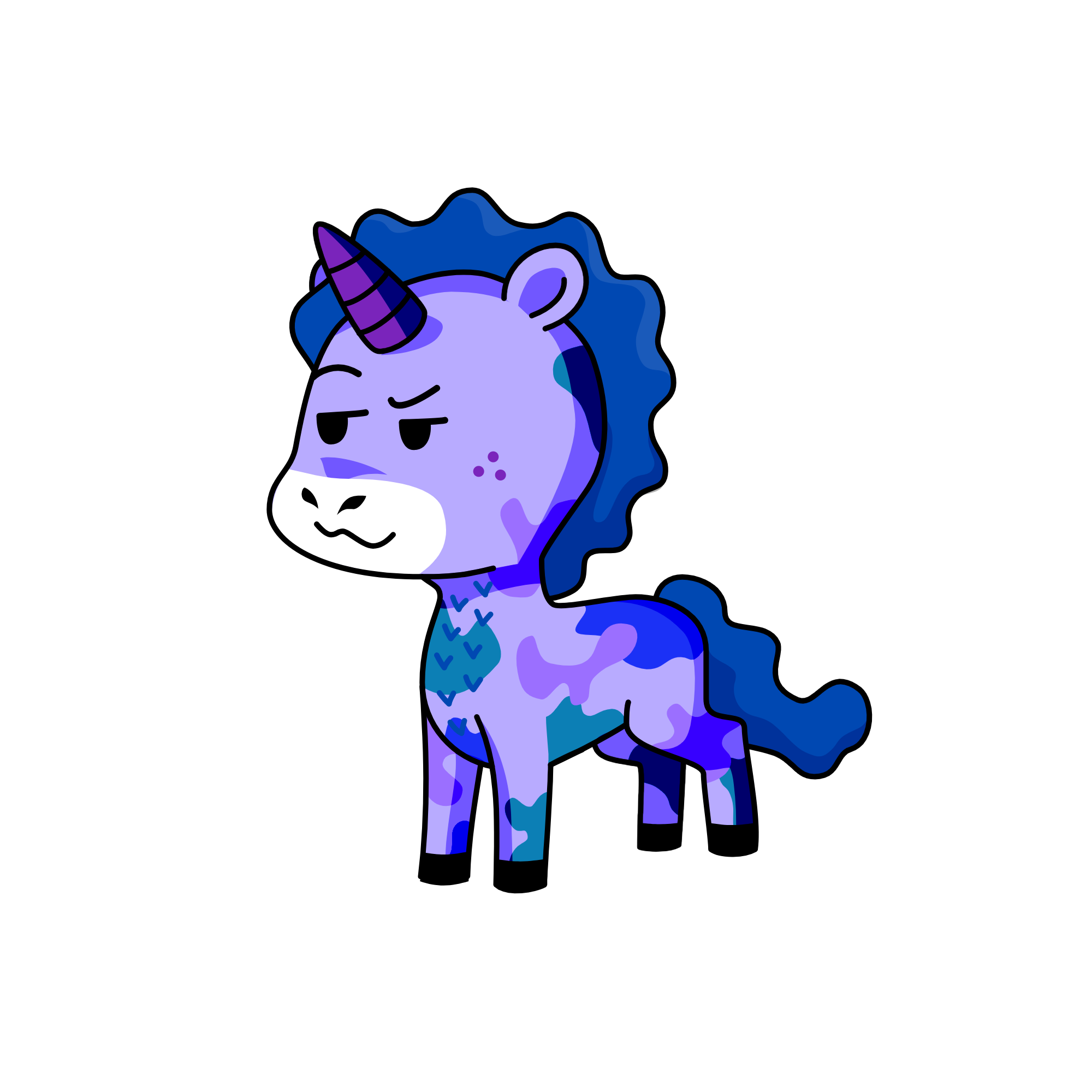 Lady Fancy Pants, the unicorn