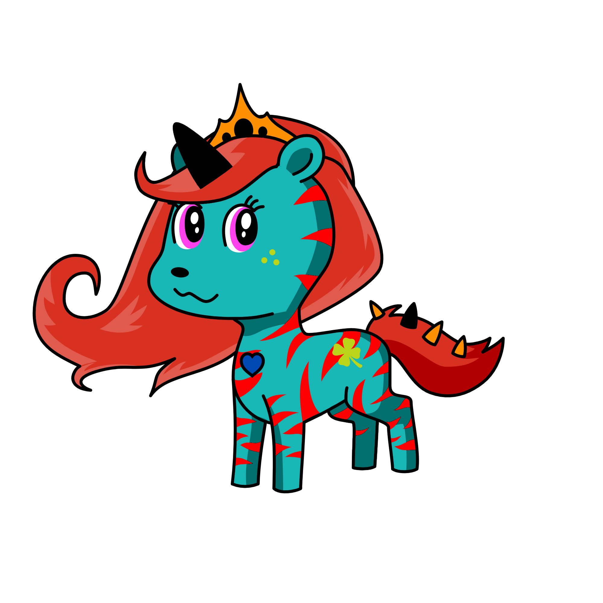 shiny bella, the unicorn