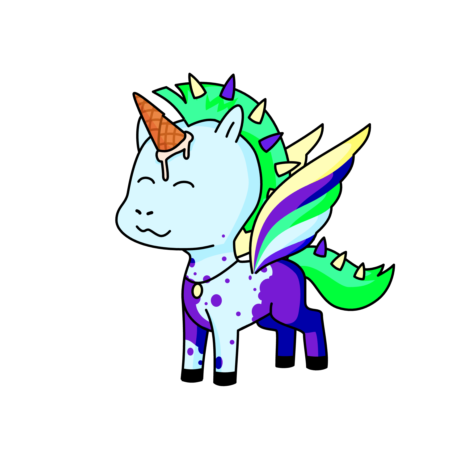 Vanilla-Enby, the unicorn