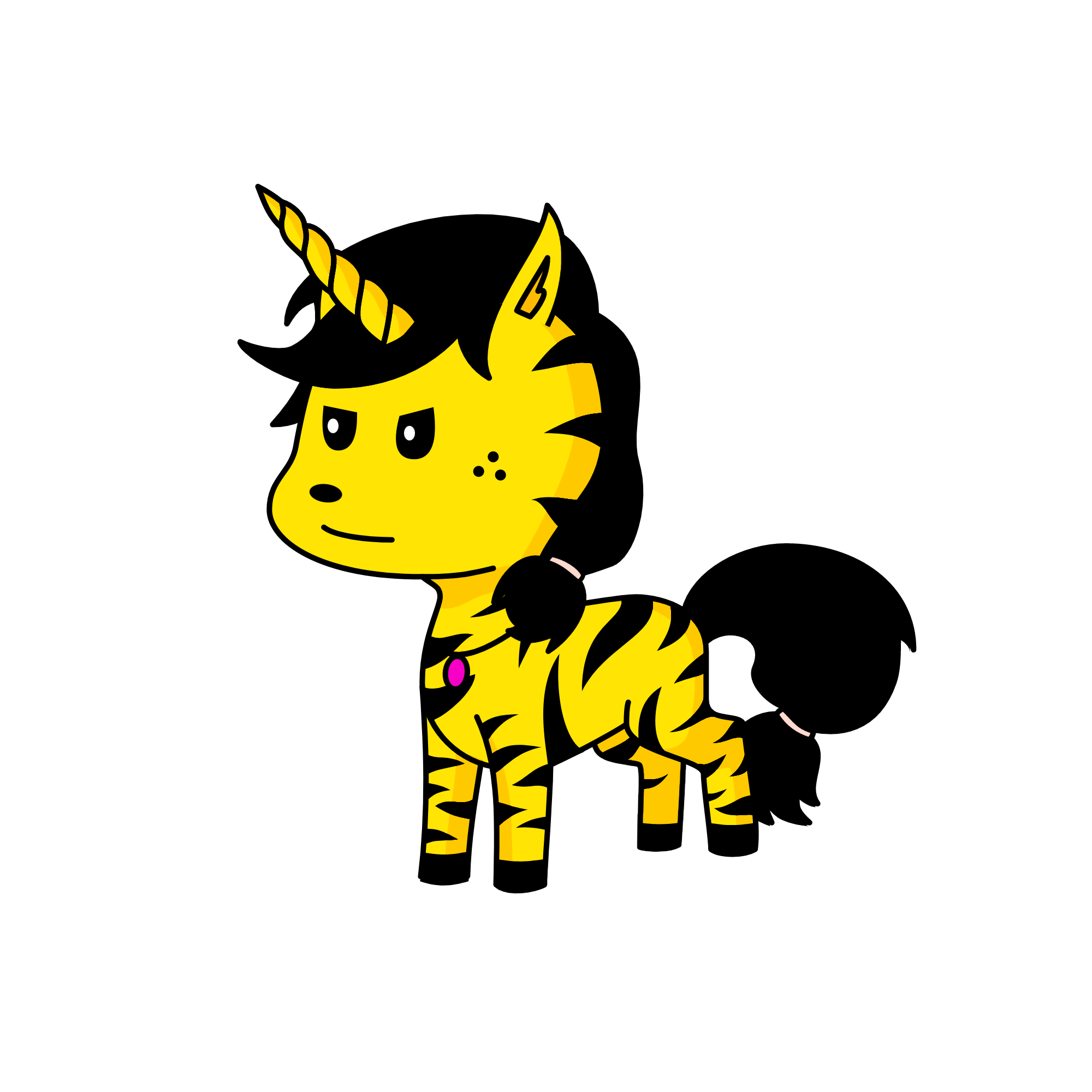 Zelia, the unicorn