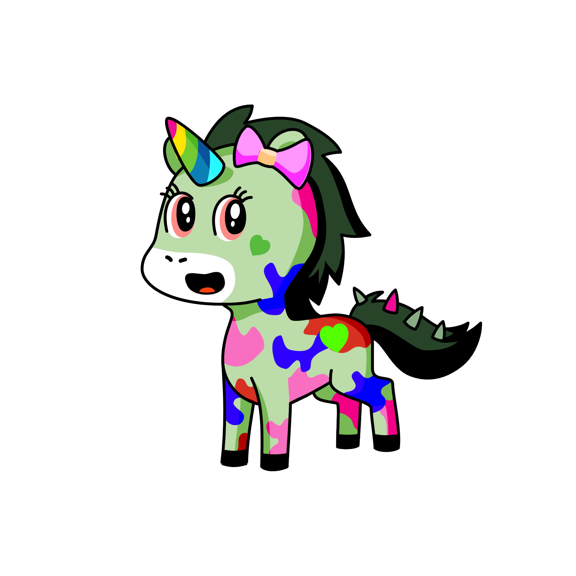 Daphne, the unicorn