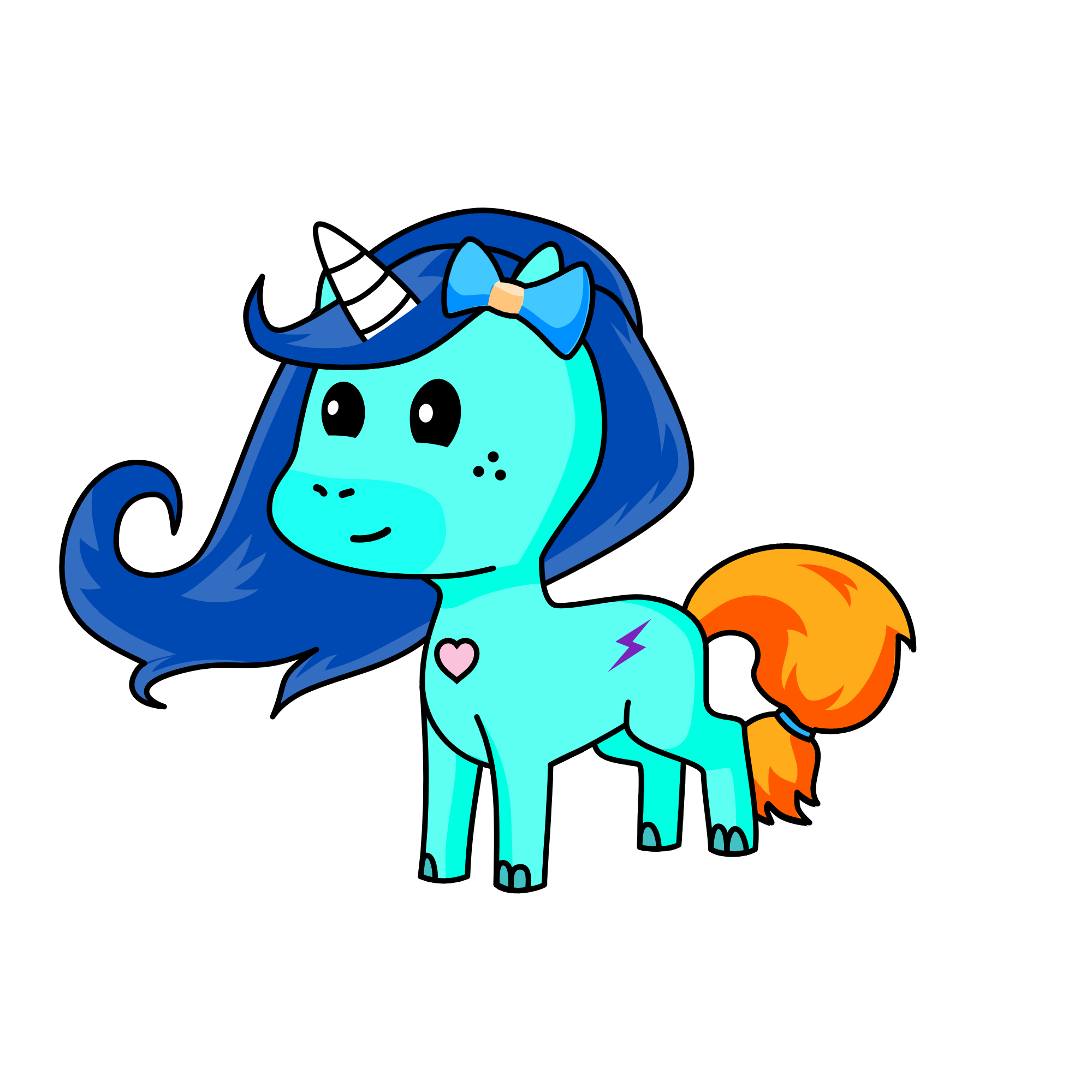 Jellybean, the unicorn