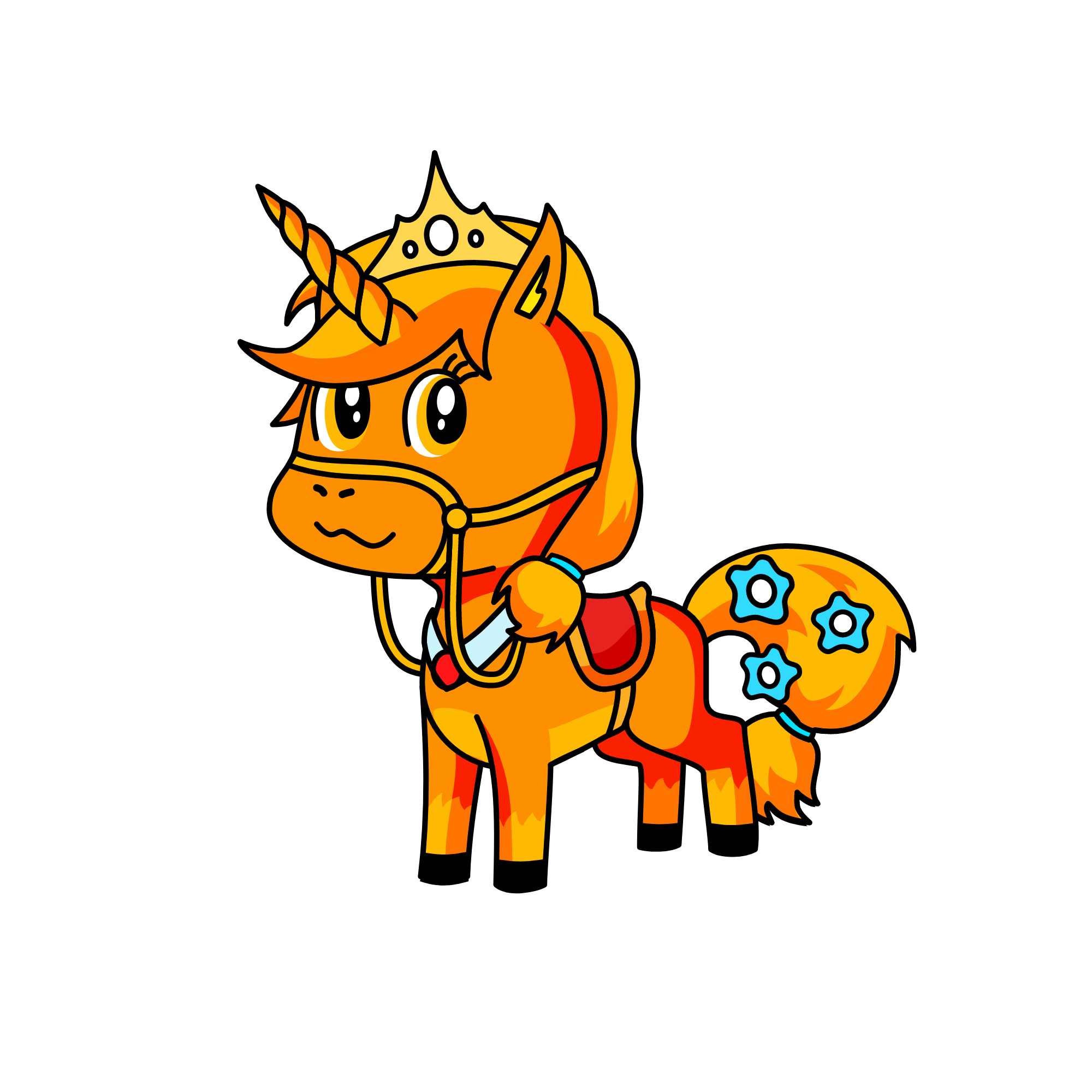 Princess Pinelipy, the unicorn