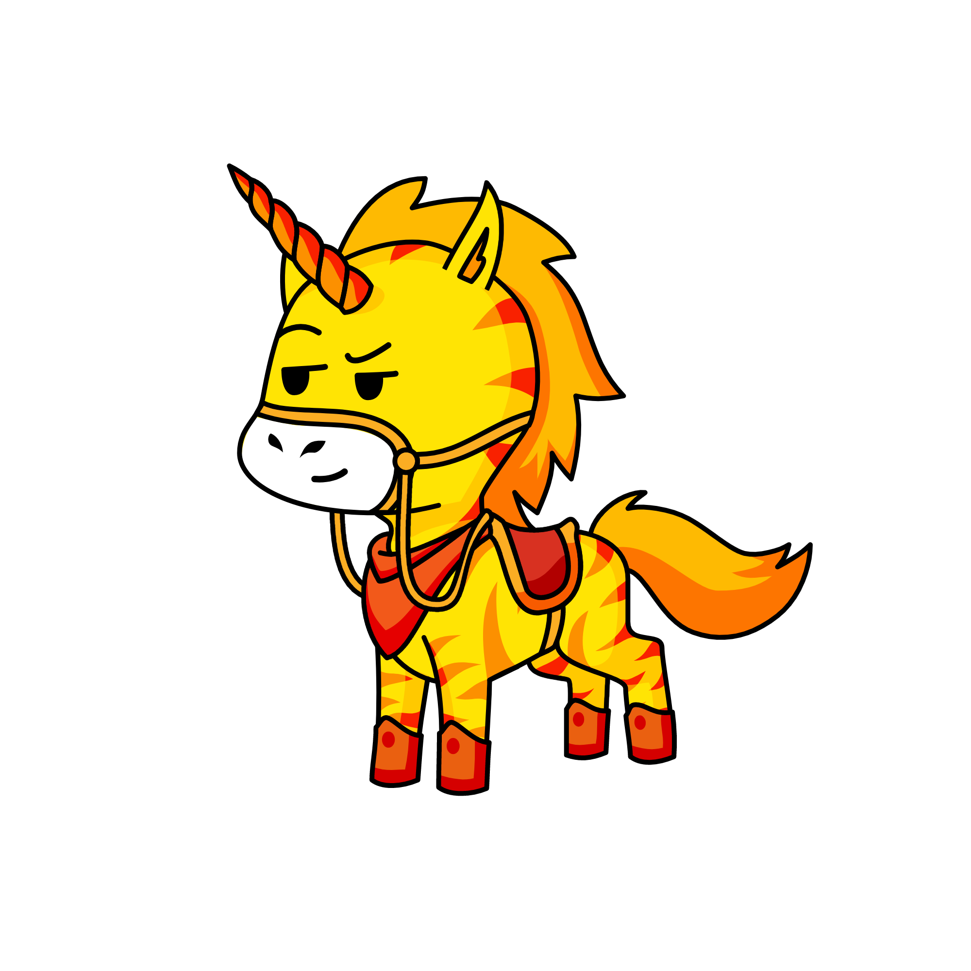 Speedy, the unicorn