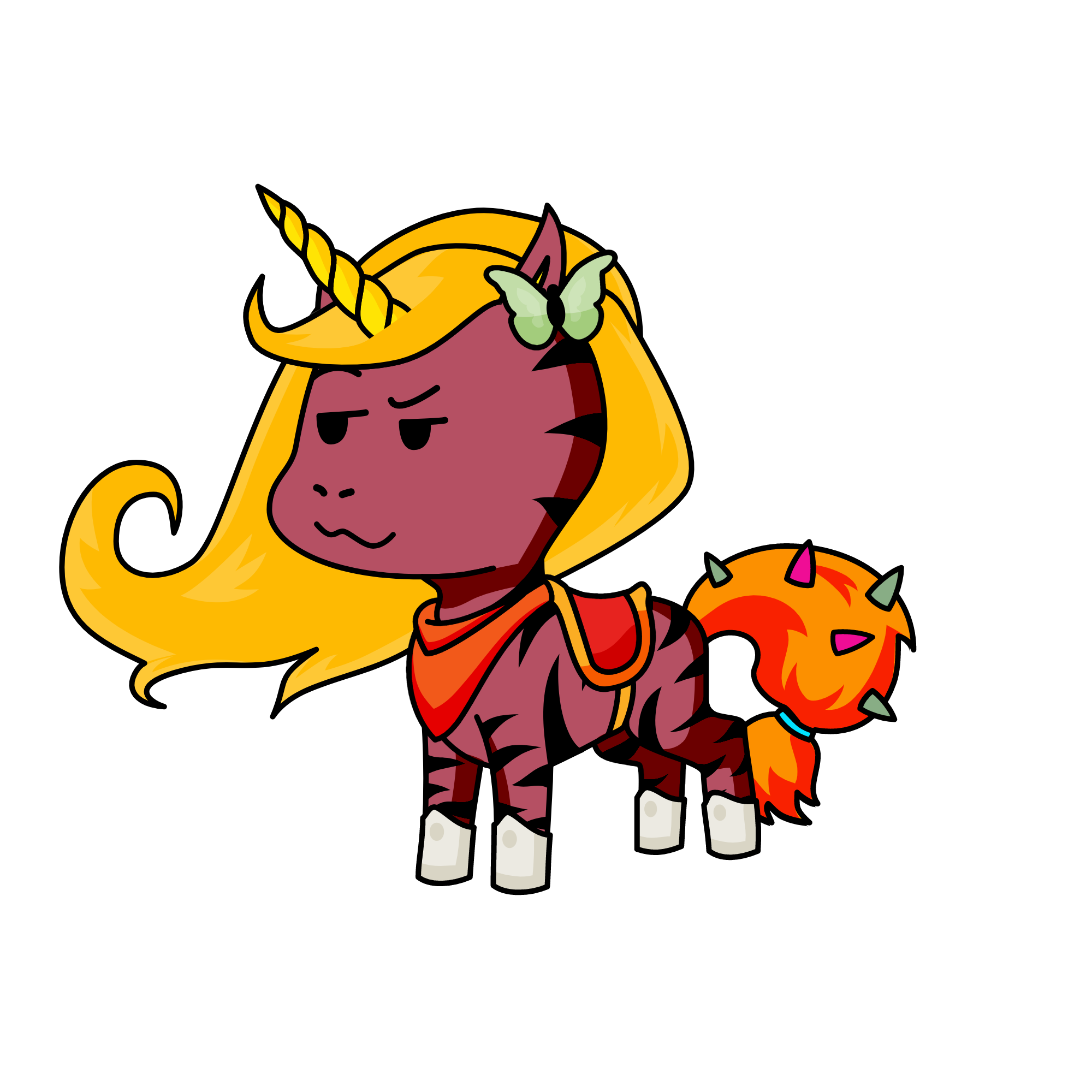 queen, the unicorn