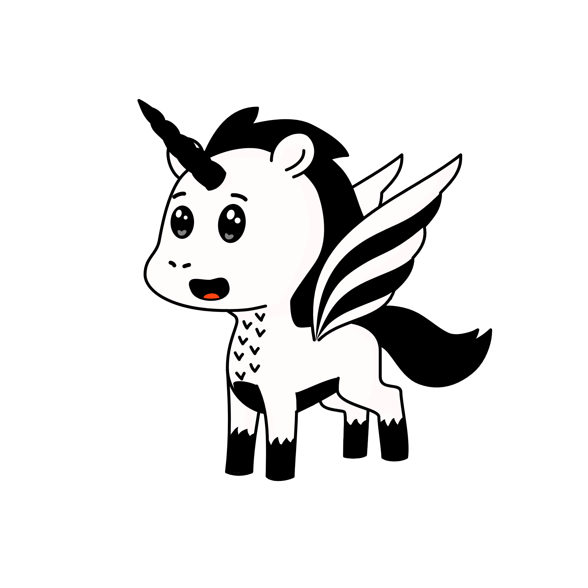 Pandi, the unicorn