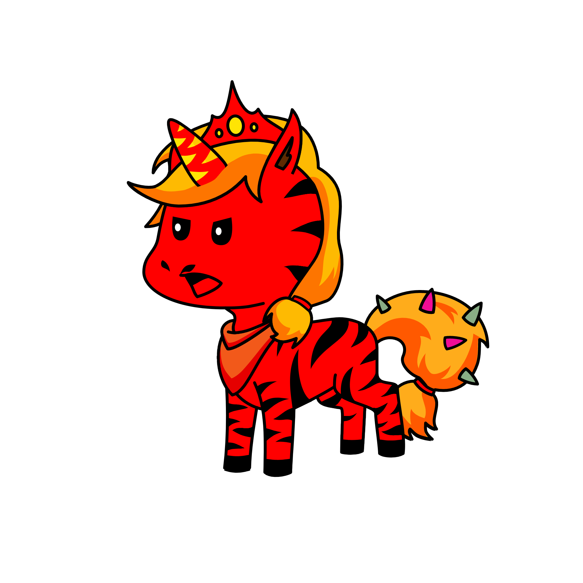 Lady Devilcorn, the unicorn