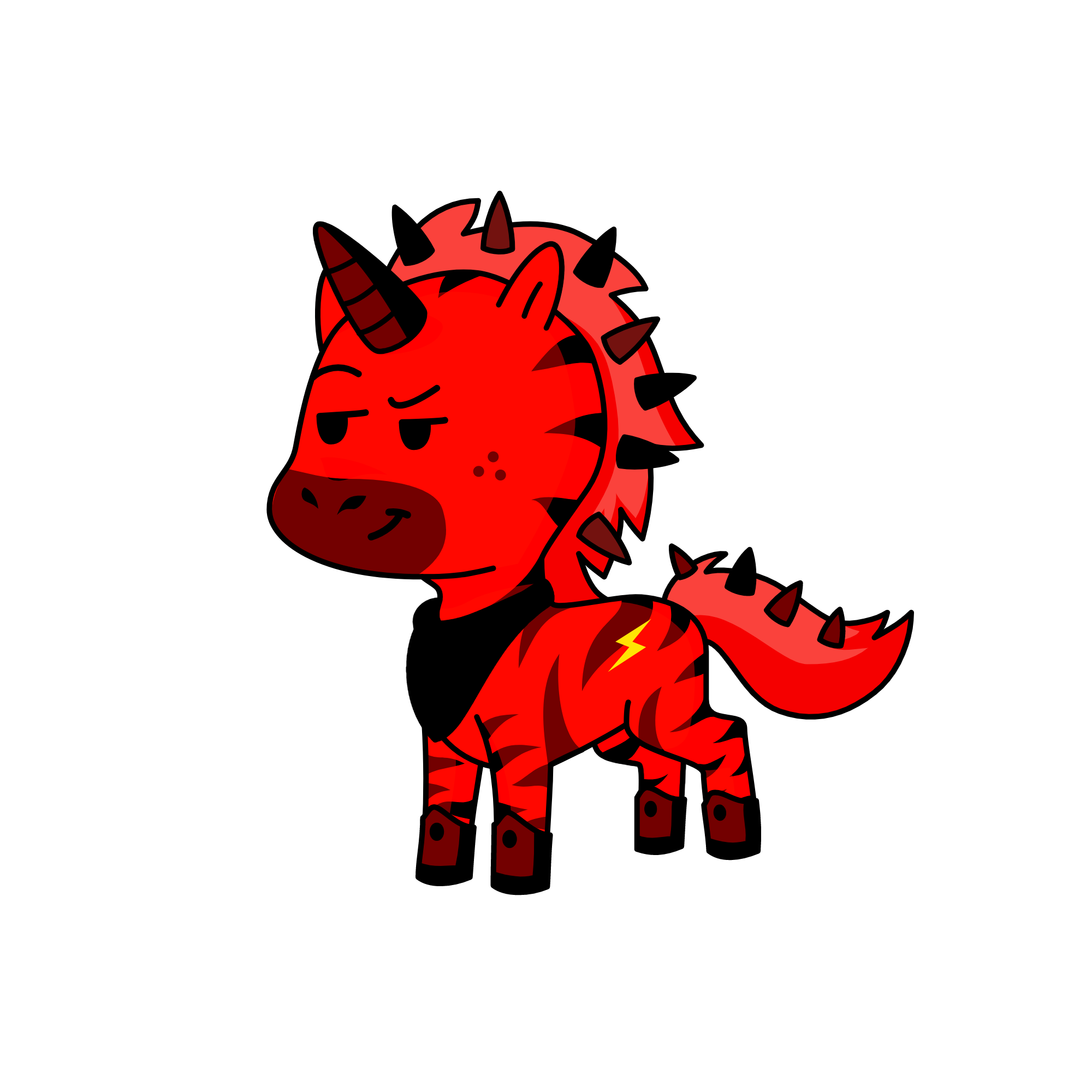 fire, the unicorn