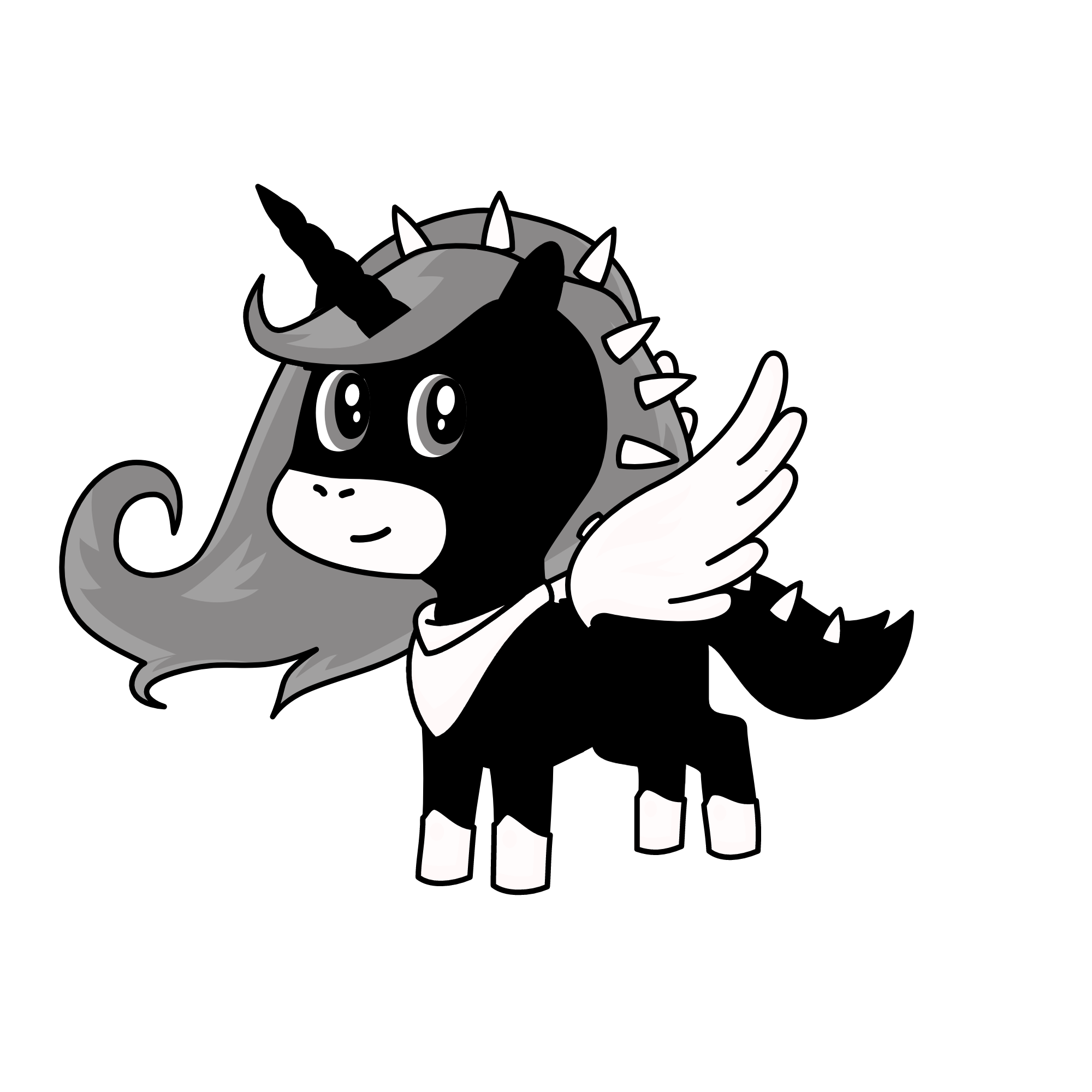 Shadow, the unicorn