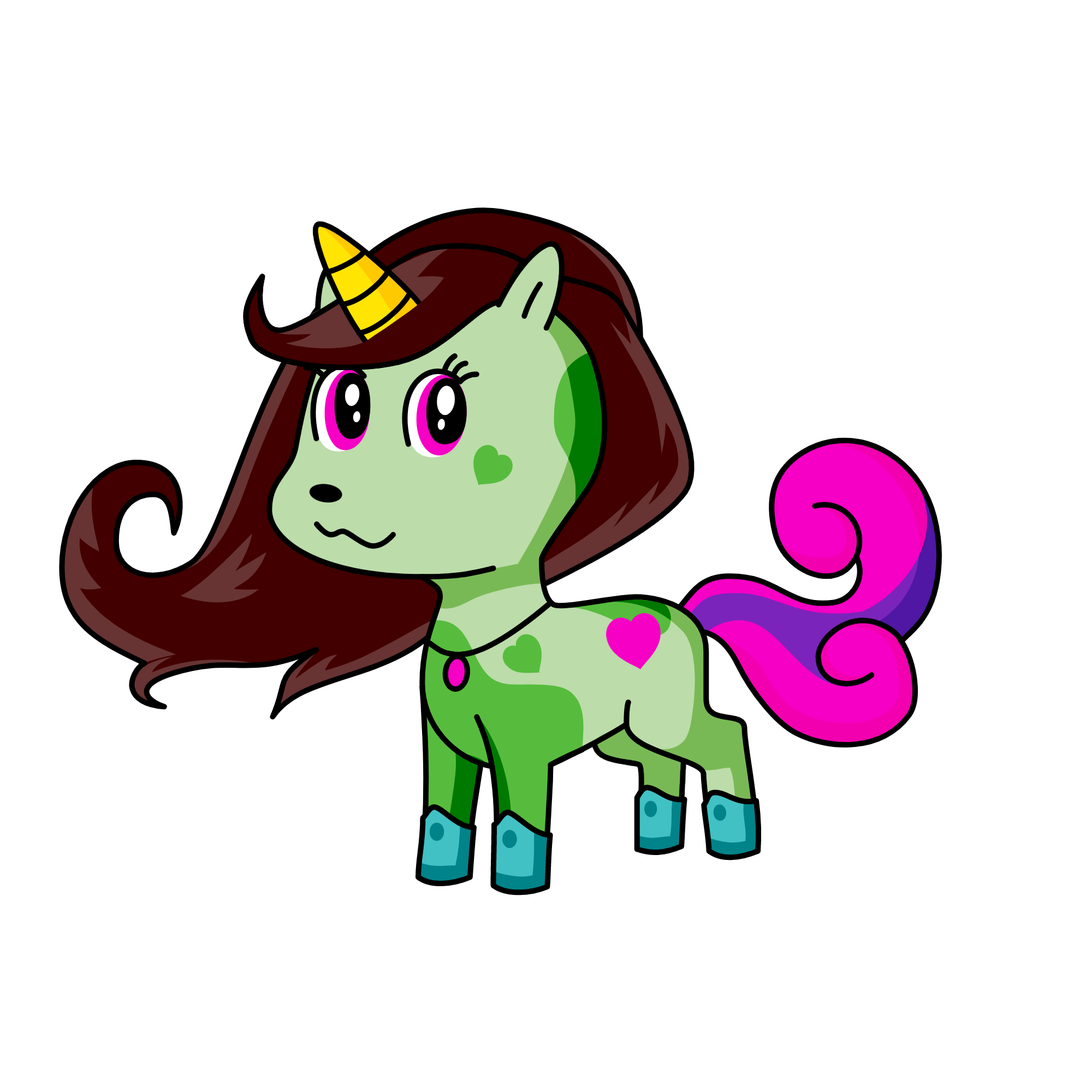 Forest Horn, the unicorn