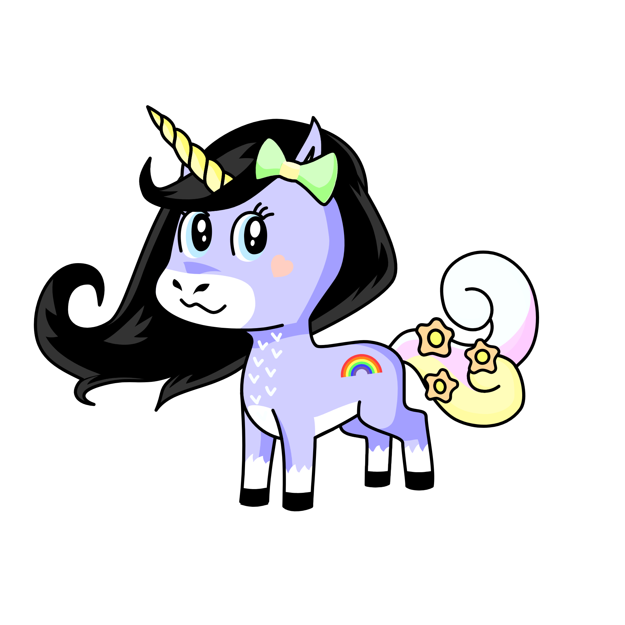 Kawaii-Corn, the unicorn