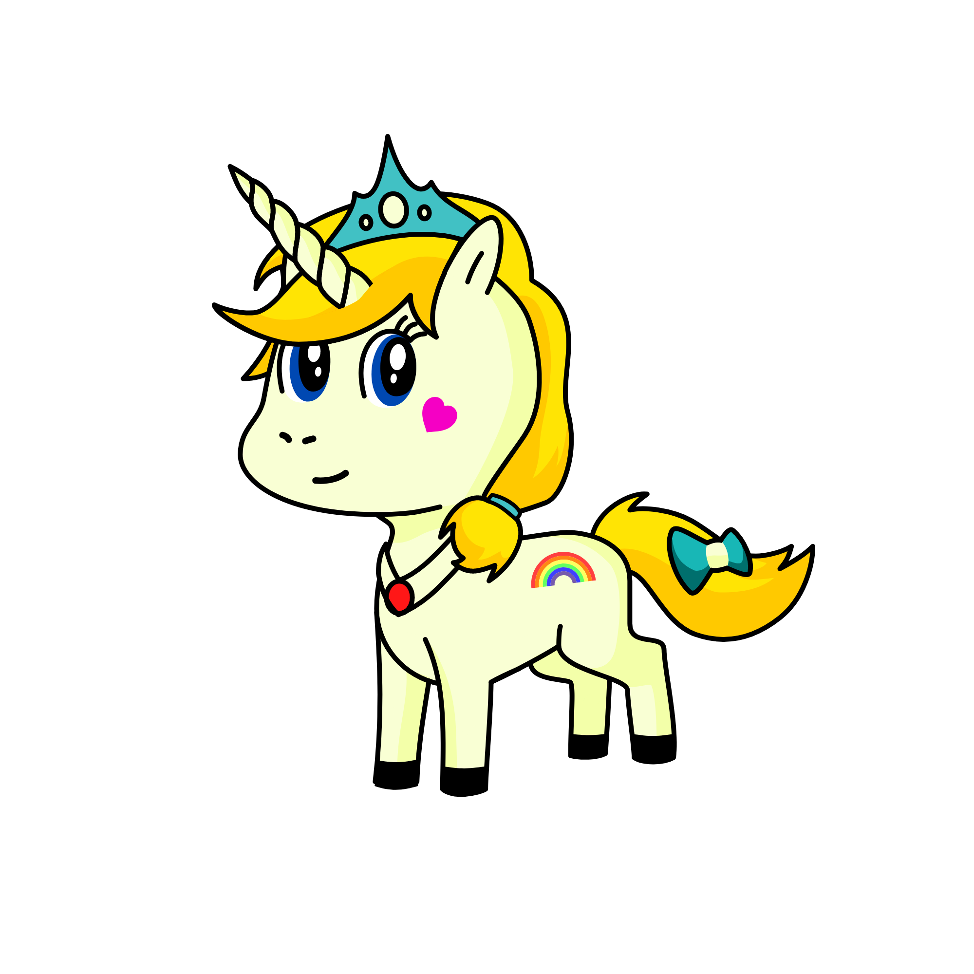 مي مي, the unicorn