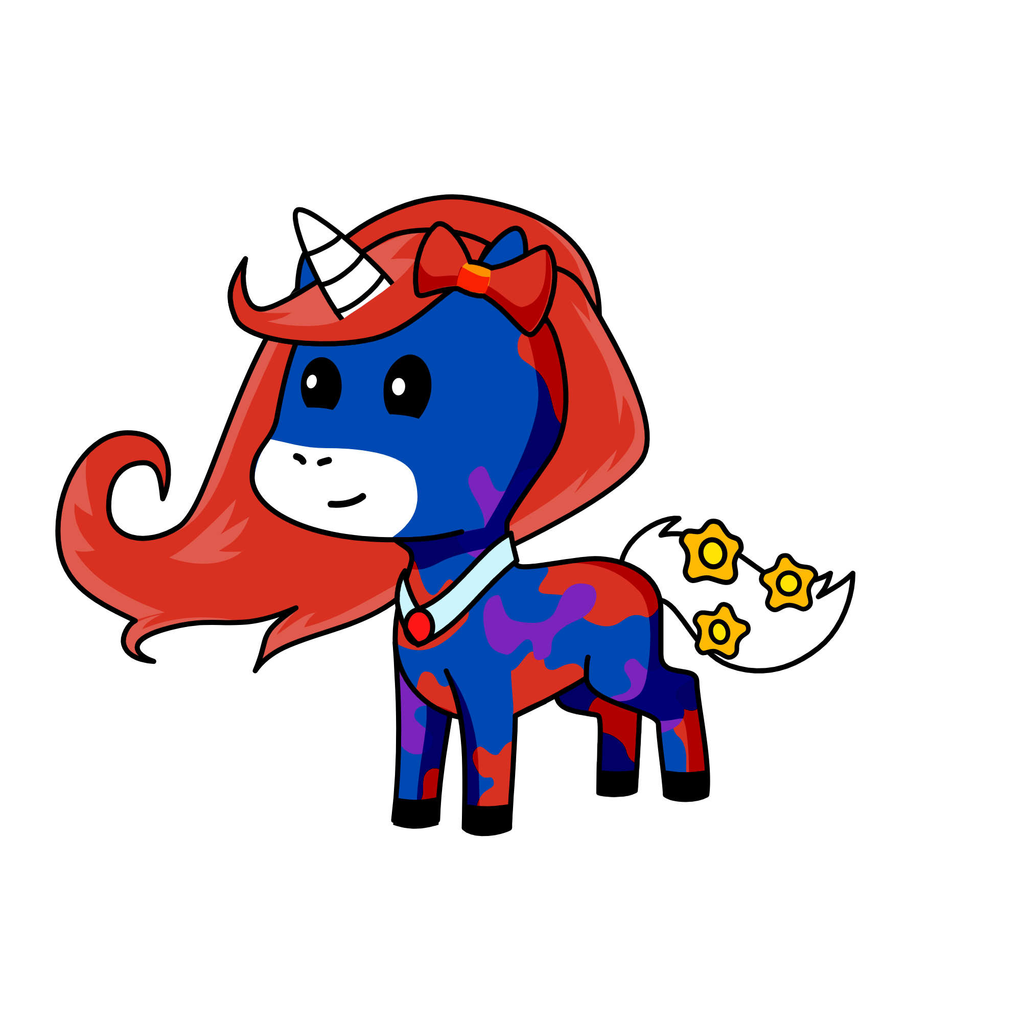 dot, the unicorn