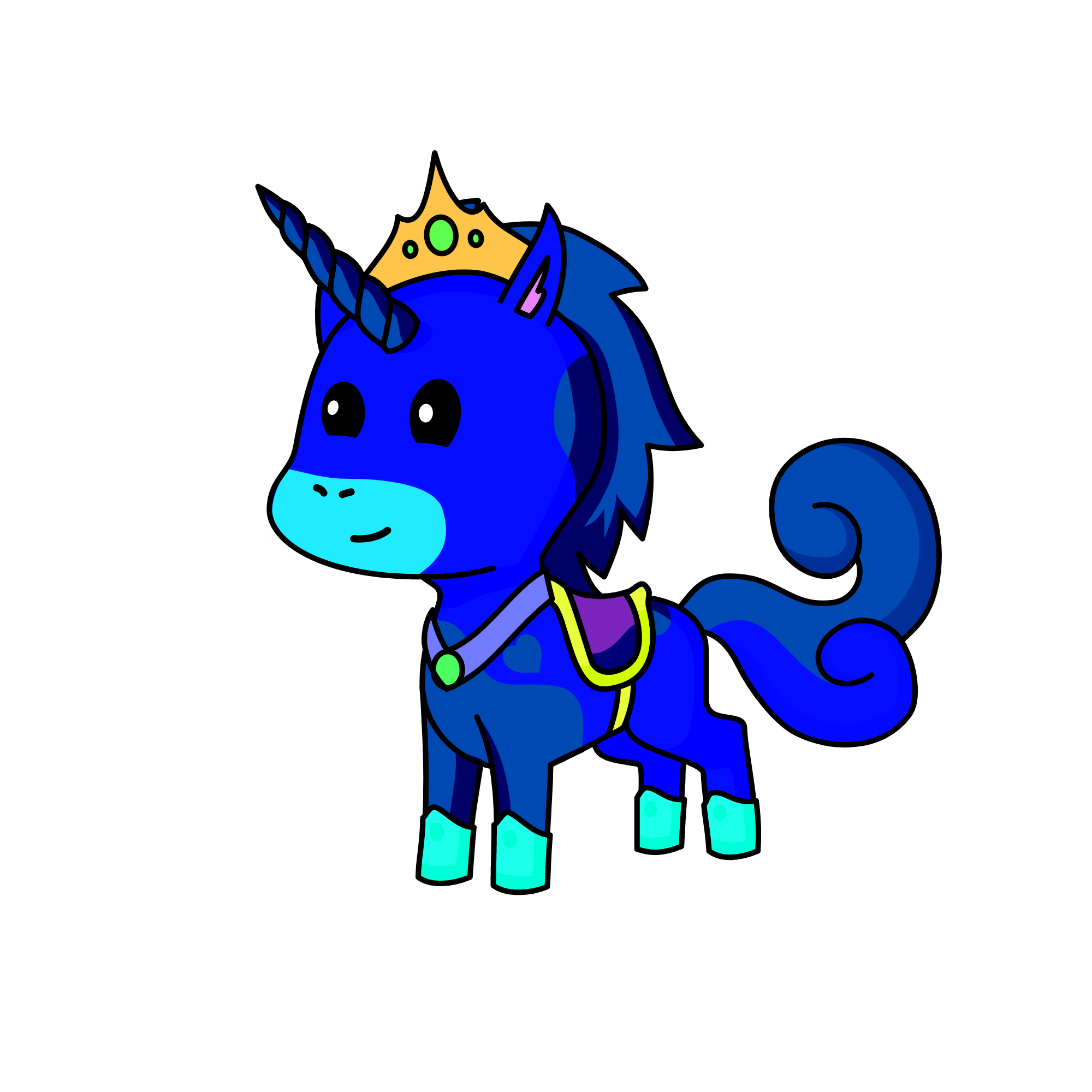sparkle fire, the unicorn