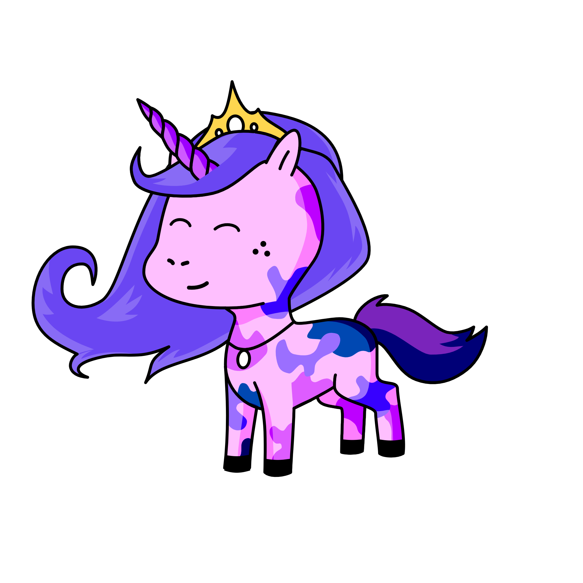 Galaxy, the unicorn