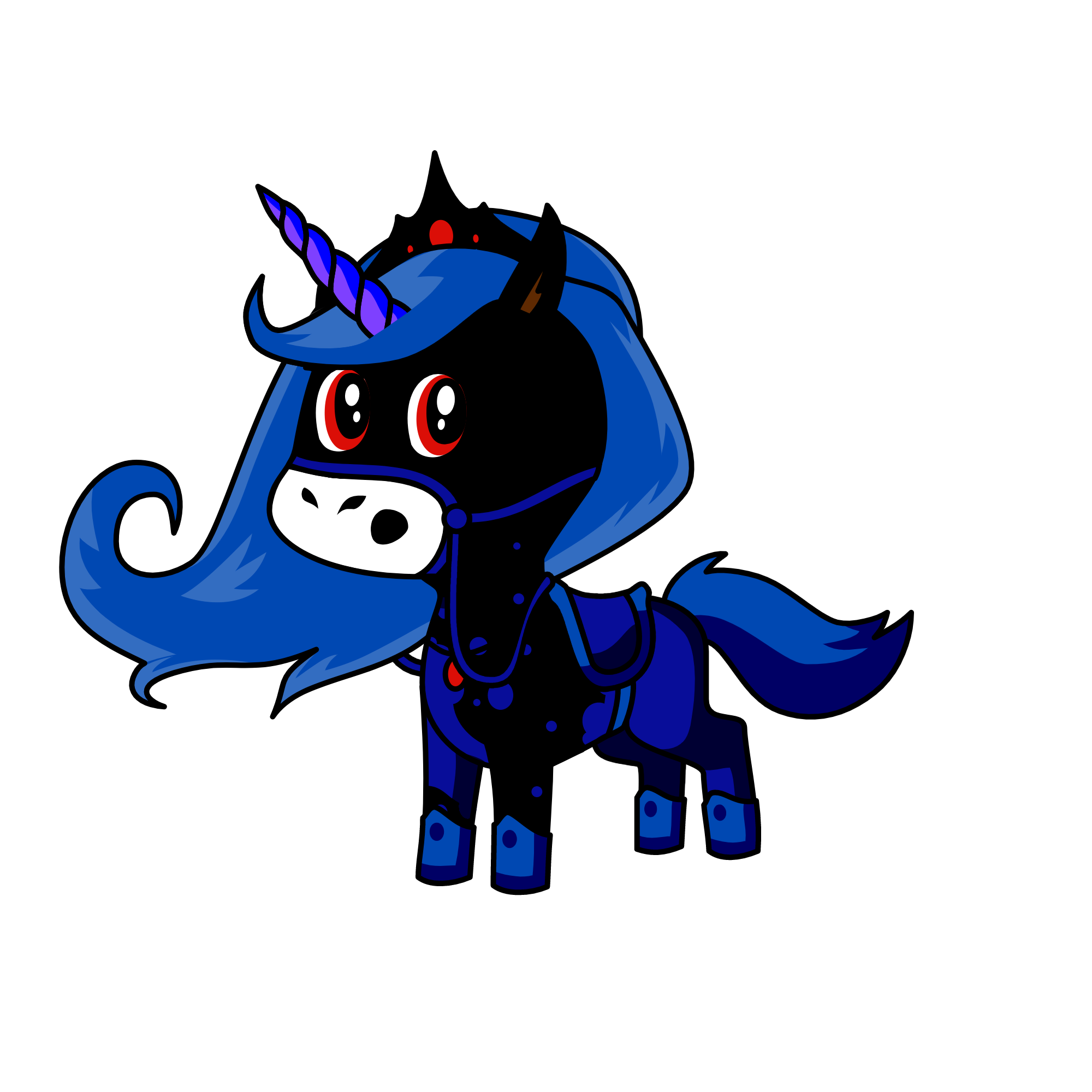 Luna, the unicorn