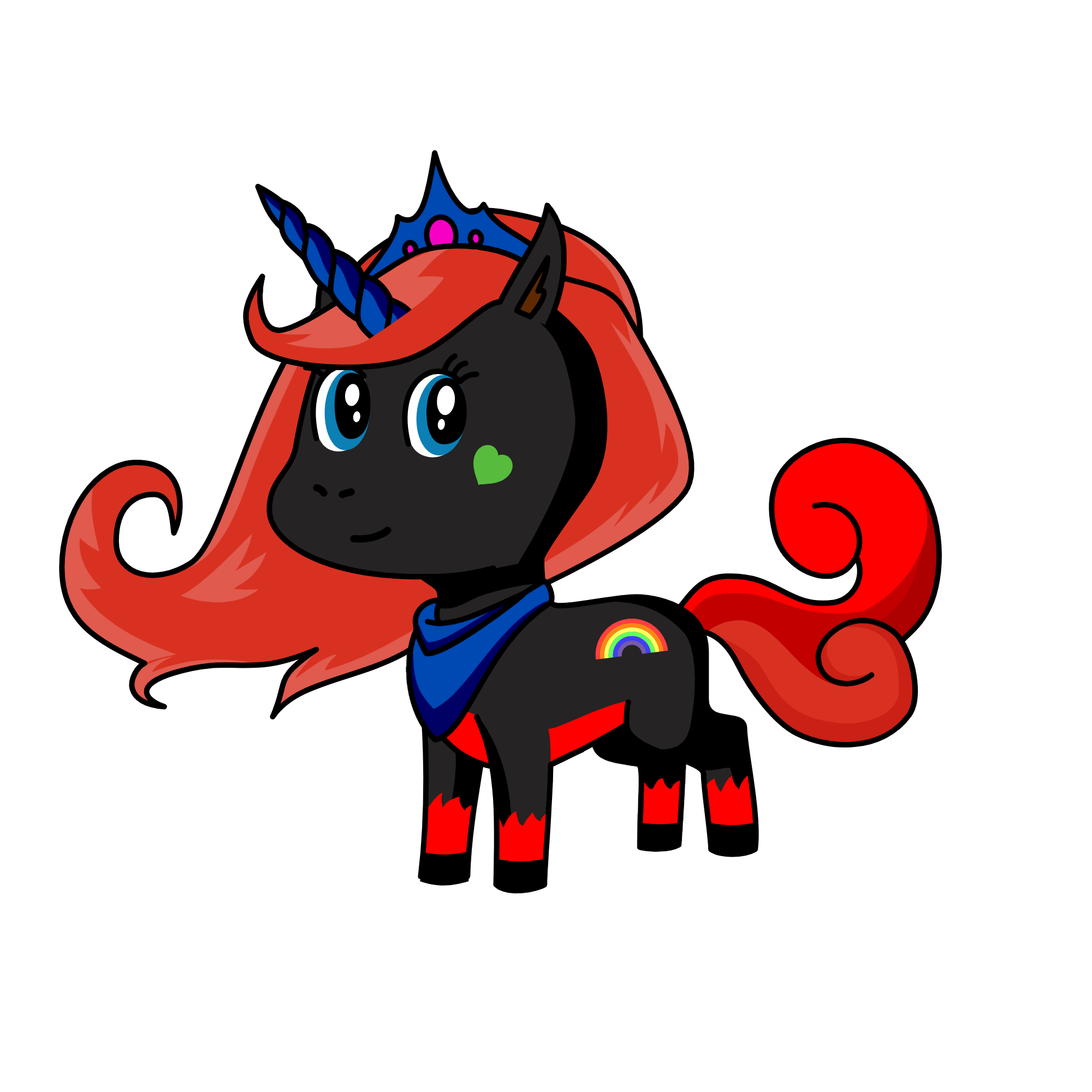night horse, the unicorn