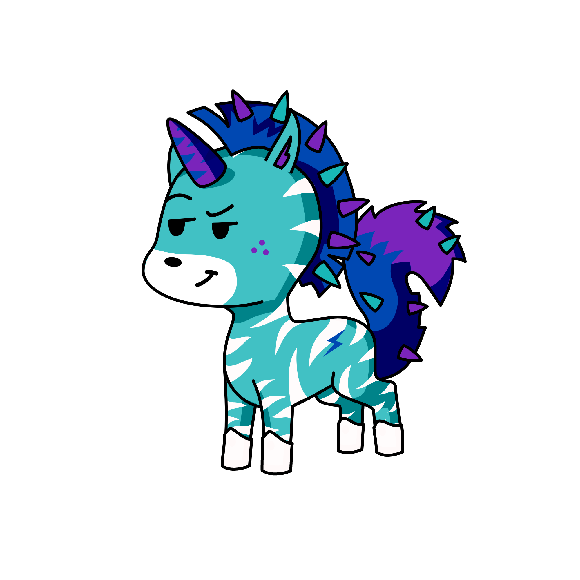 Santi, the unicorn