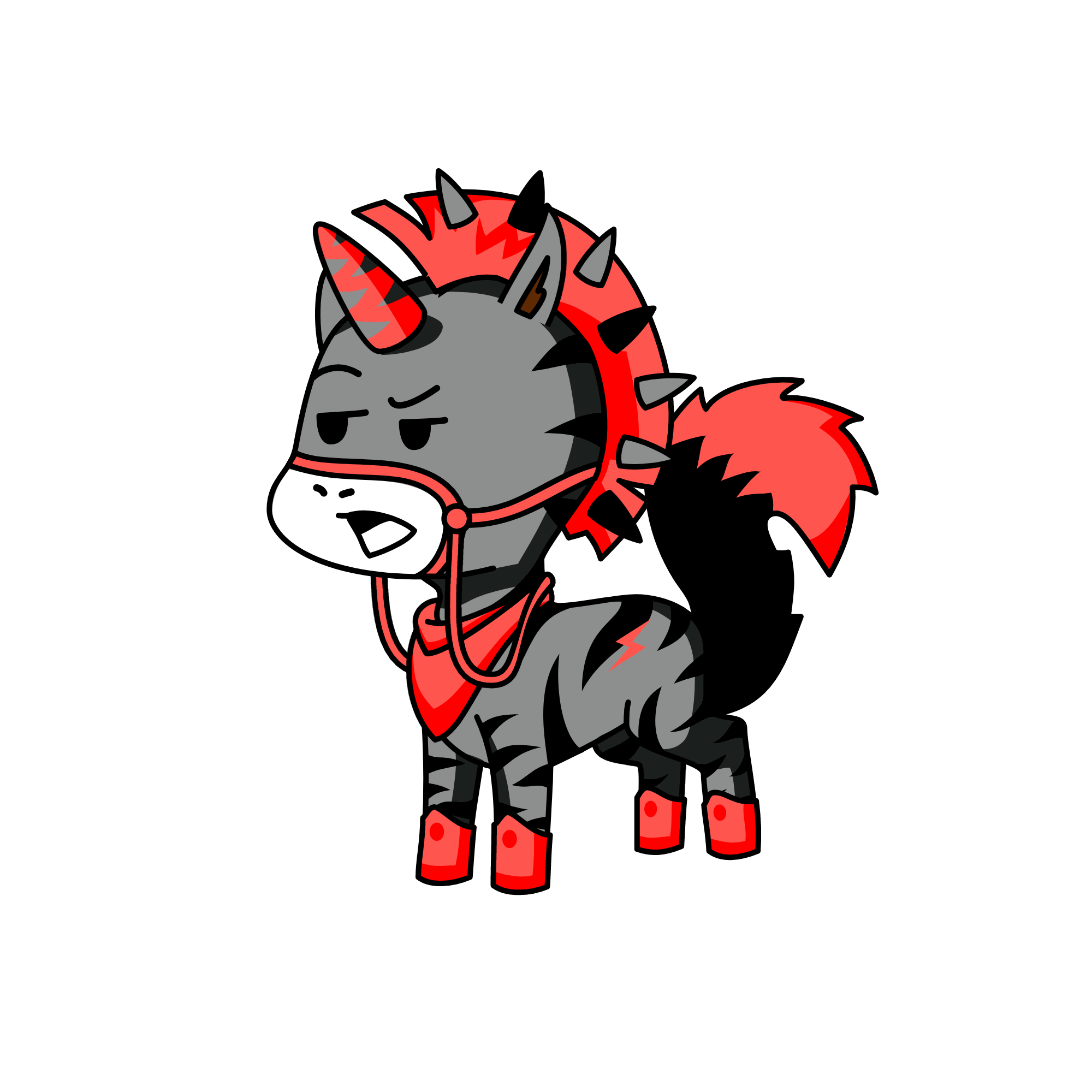 Emo, the unicorn
