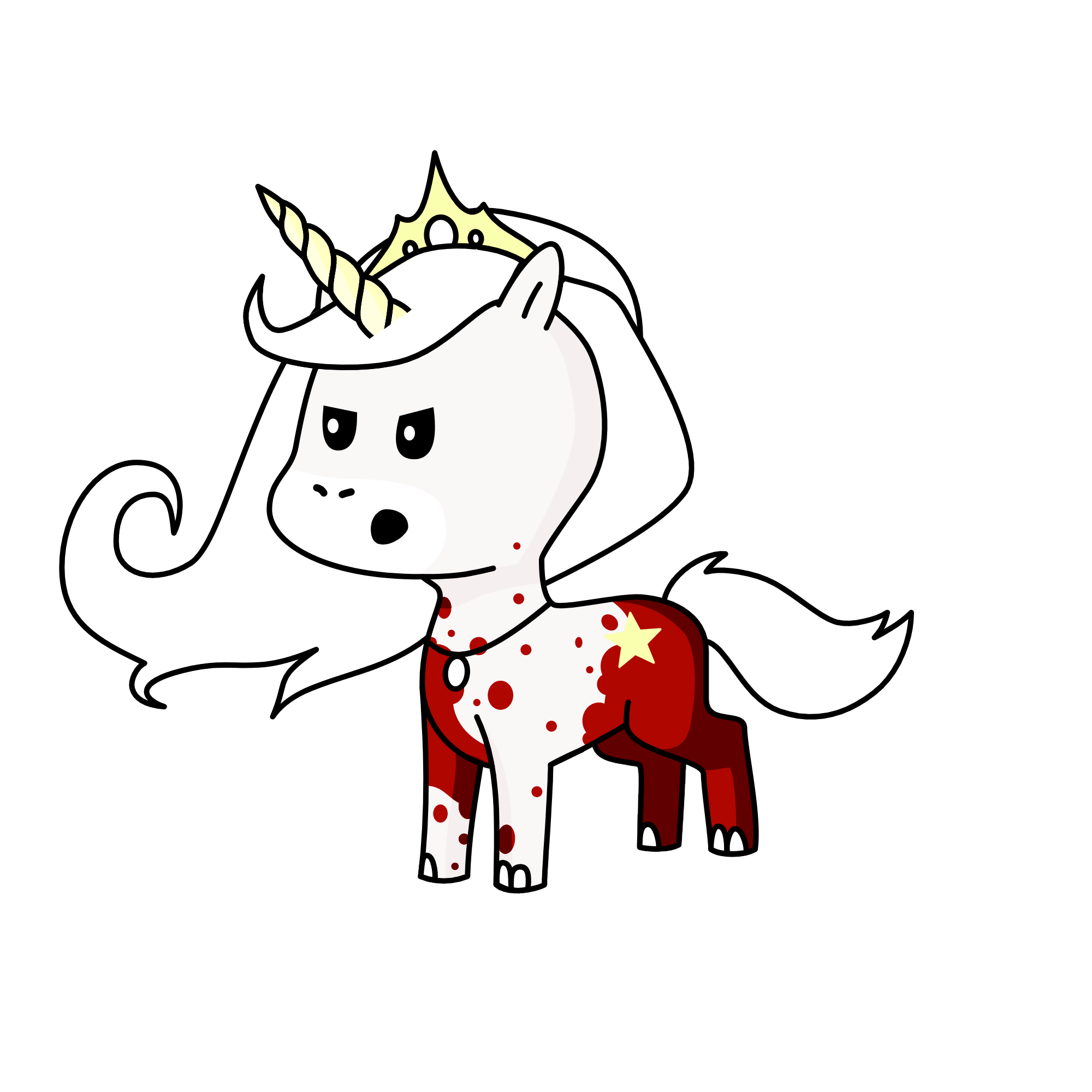 Ghosti, the unicorn
