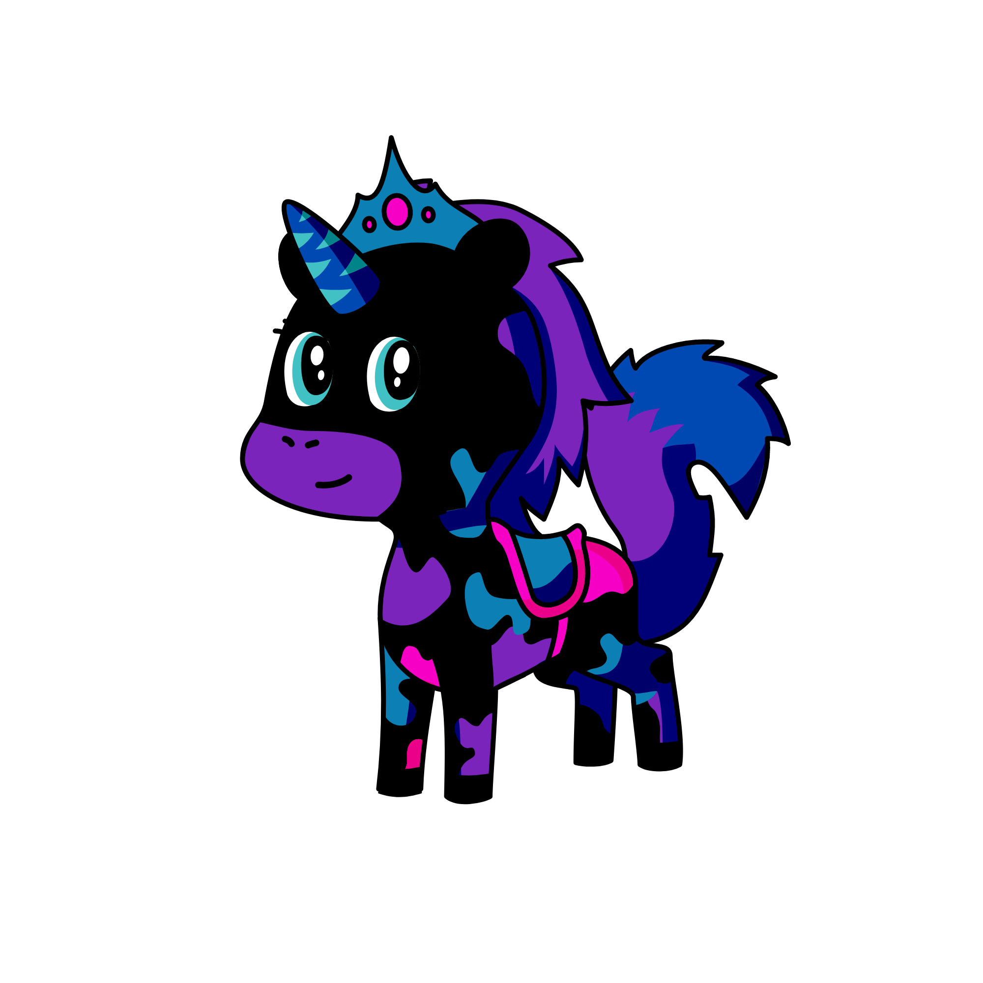Dash, the unicorn