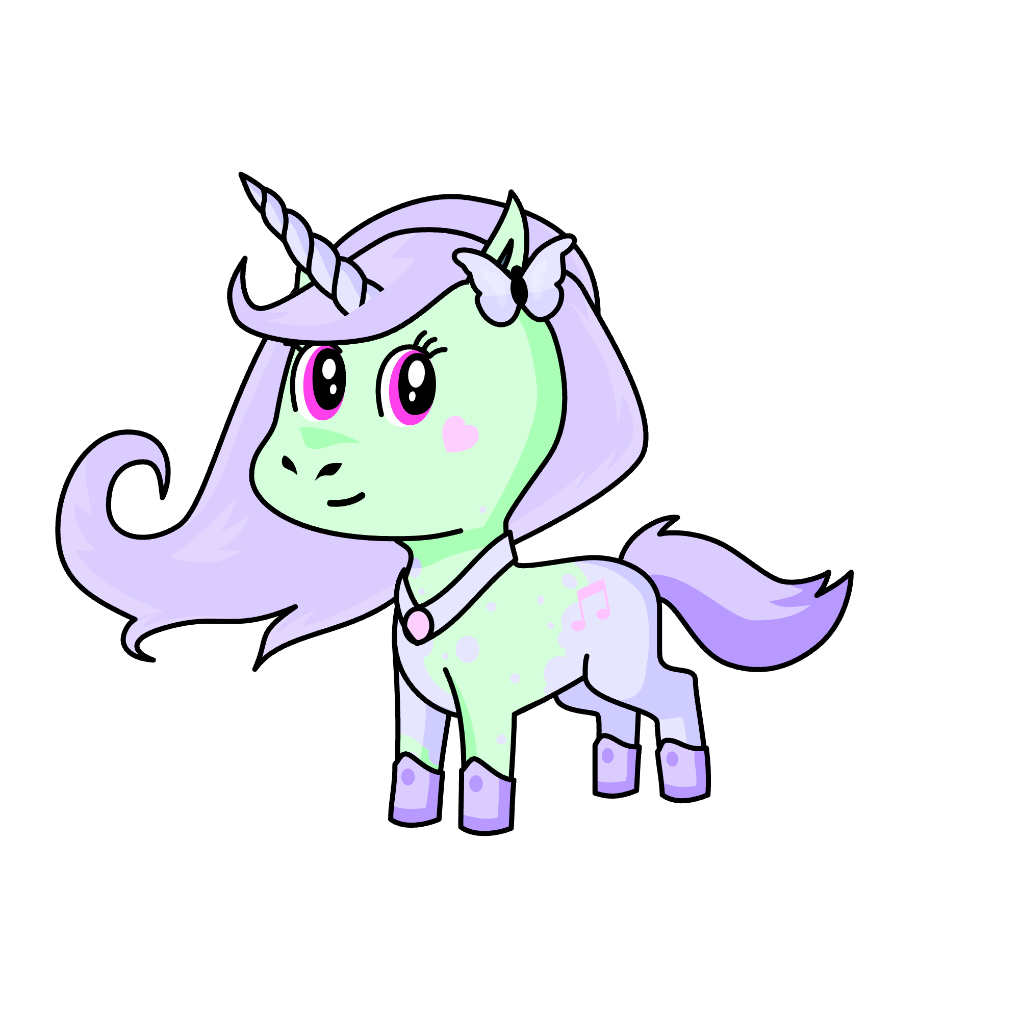 Wintersong, the unicorn