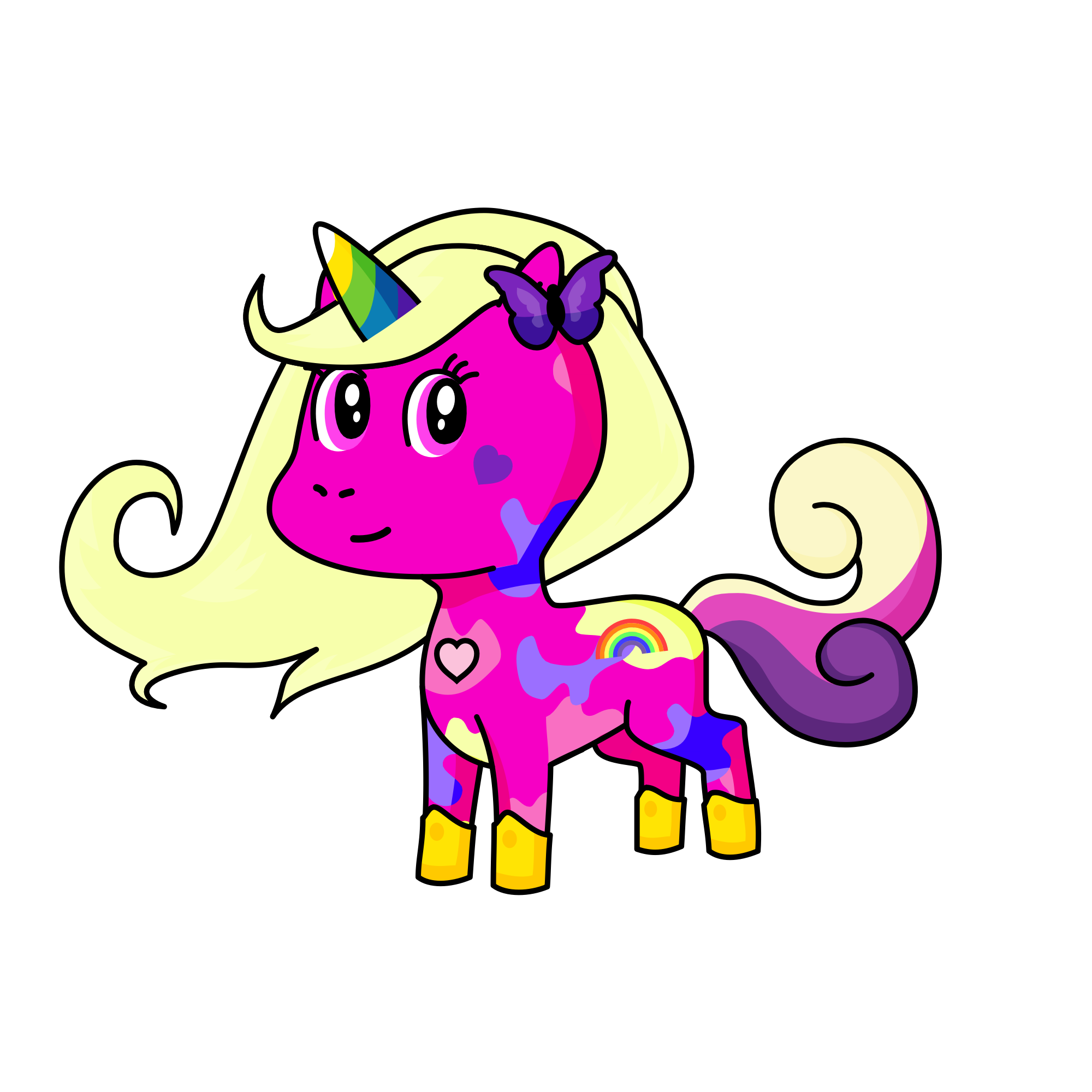 Pastelcorn , the unicorn