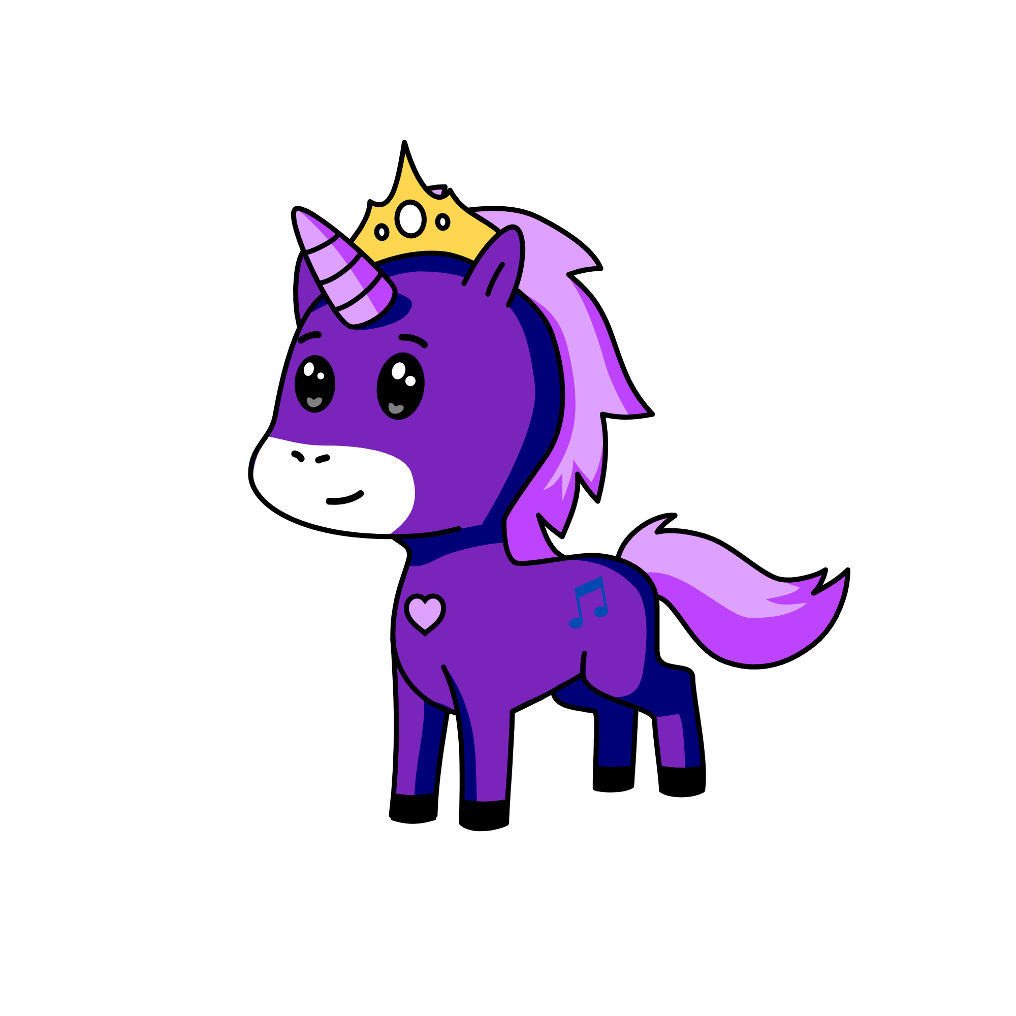 Musica THE MUSIC QUEEN , the unicorn