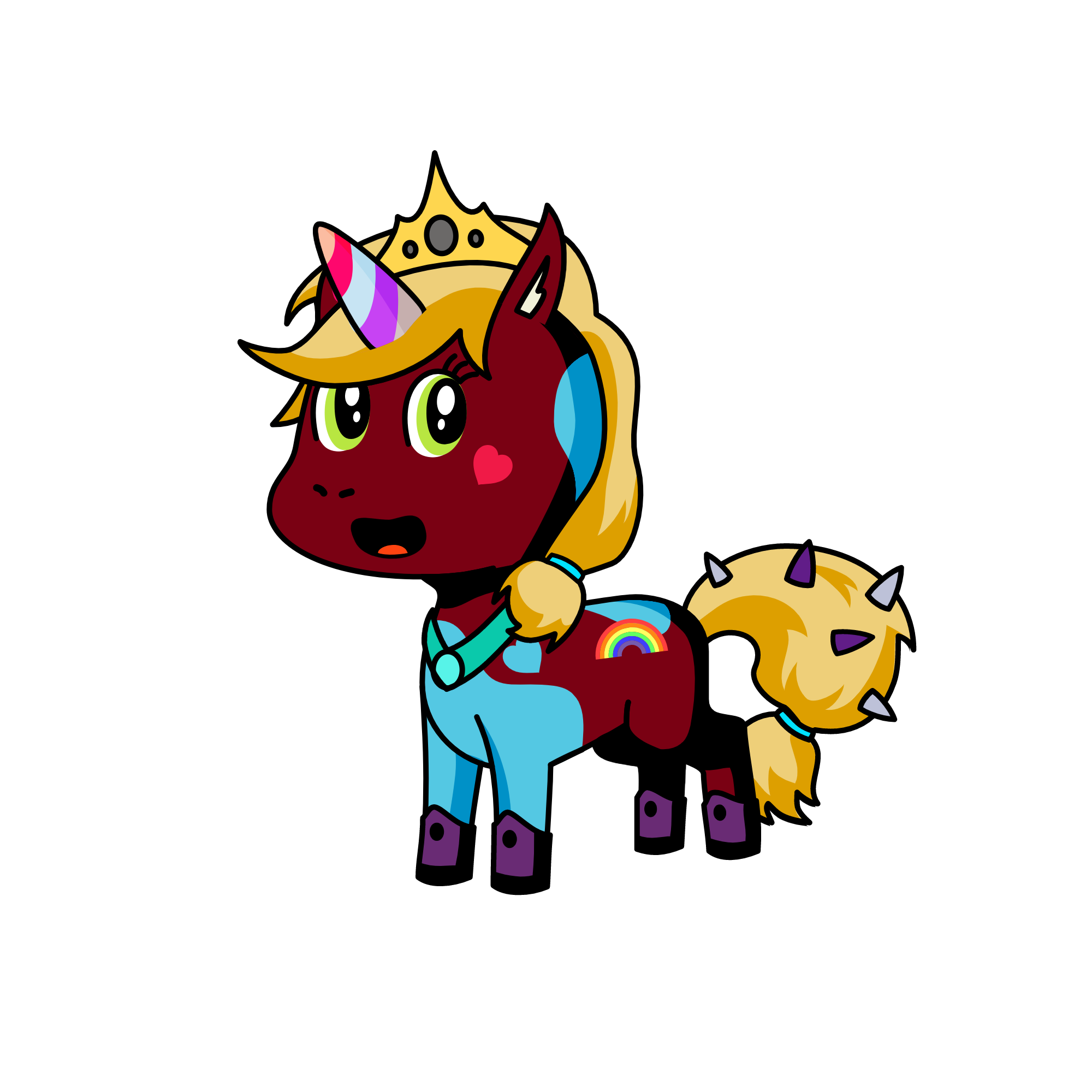 Blanka/Solo, the unicorn