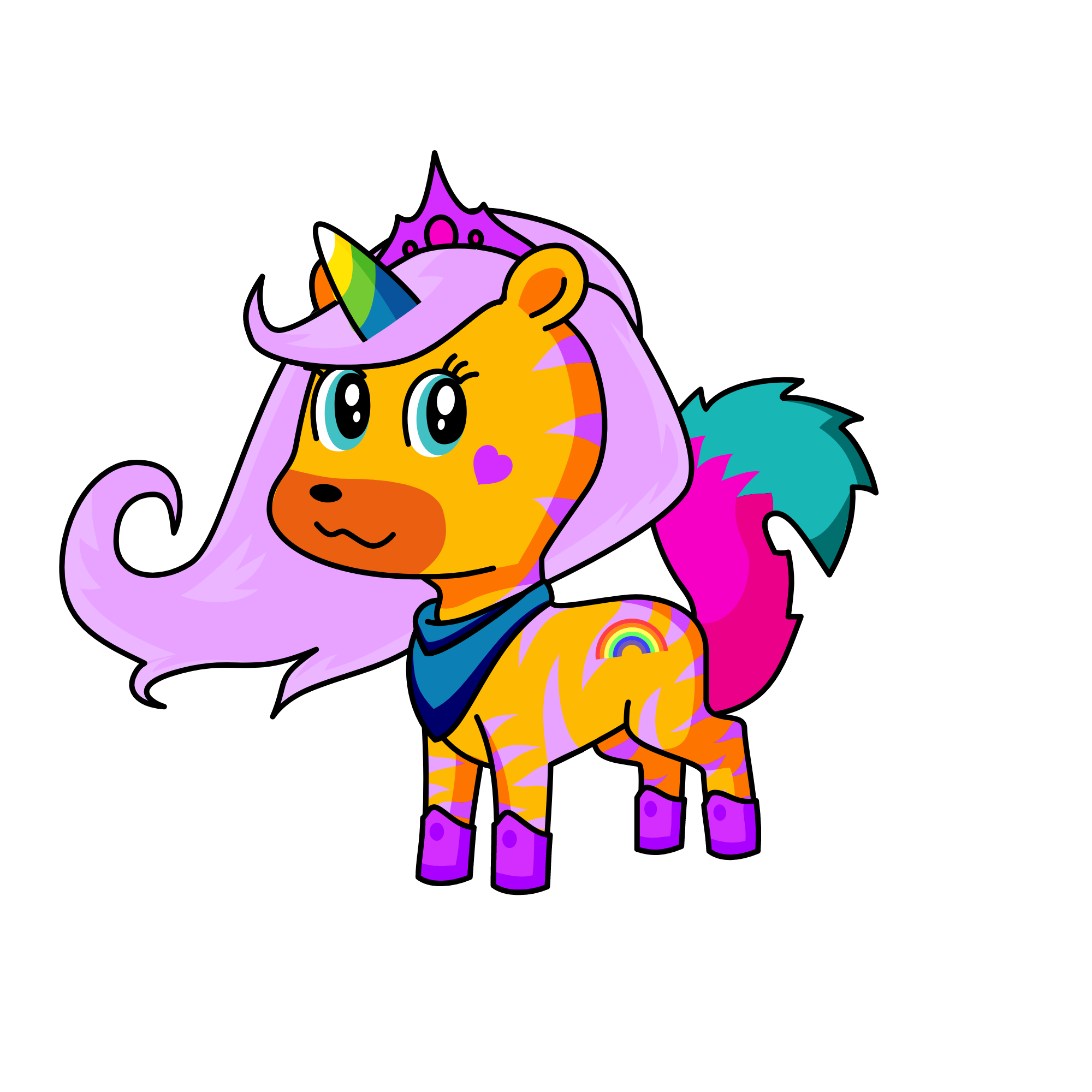 corfiny asthetic, the unicorn