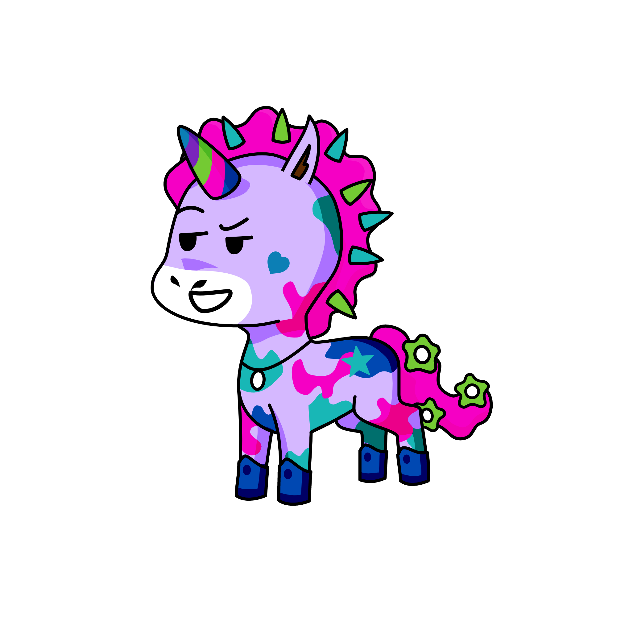 SHanIquA, the unicorn