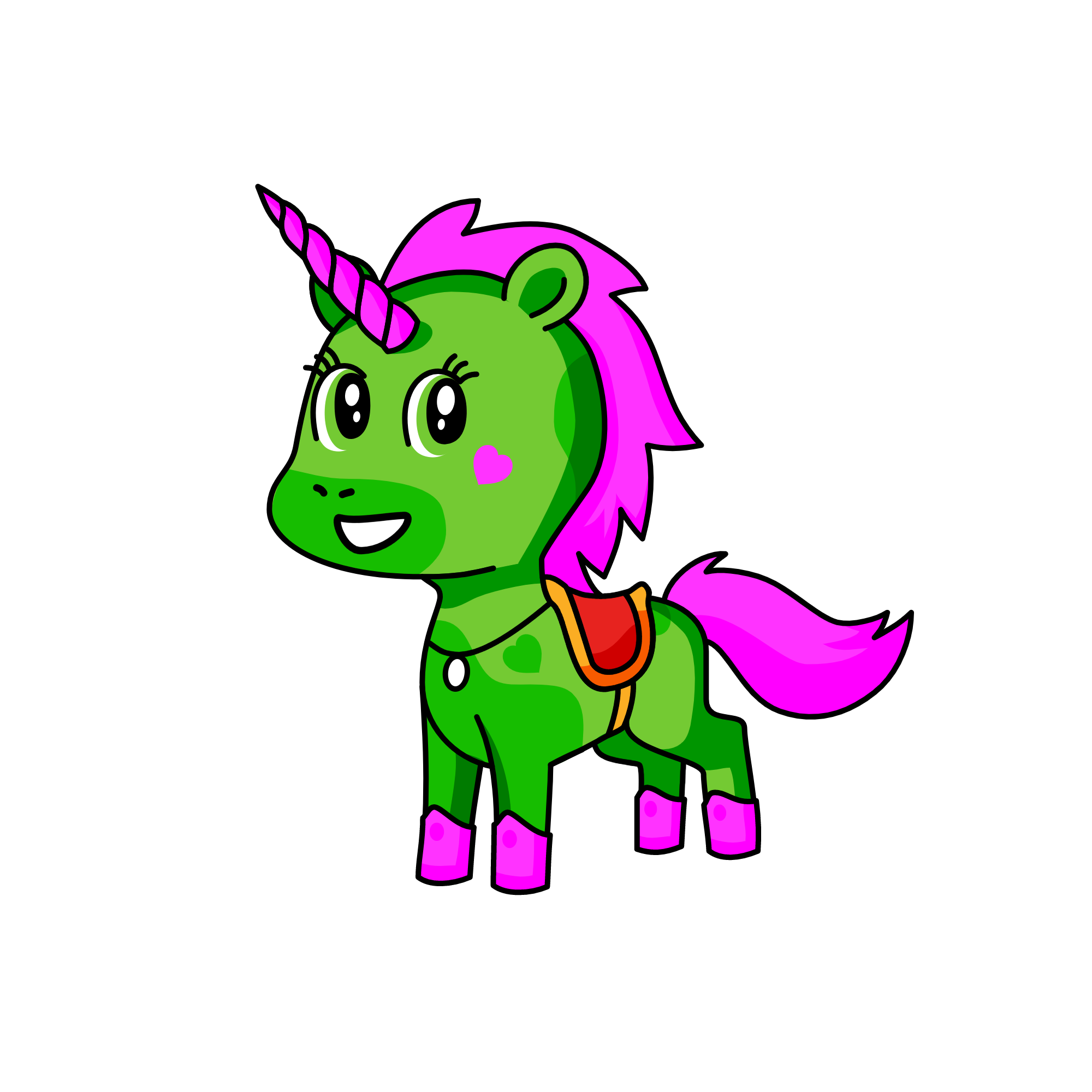 grink, the unicorn