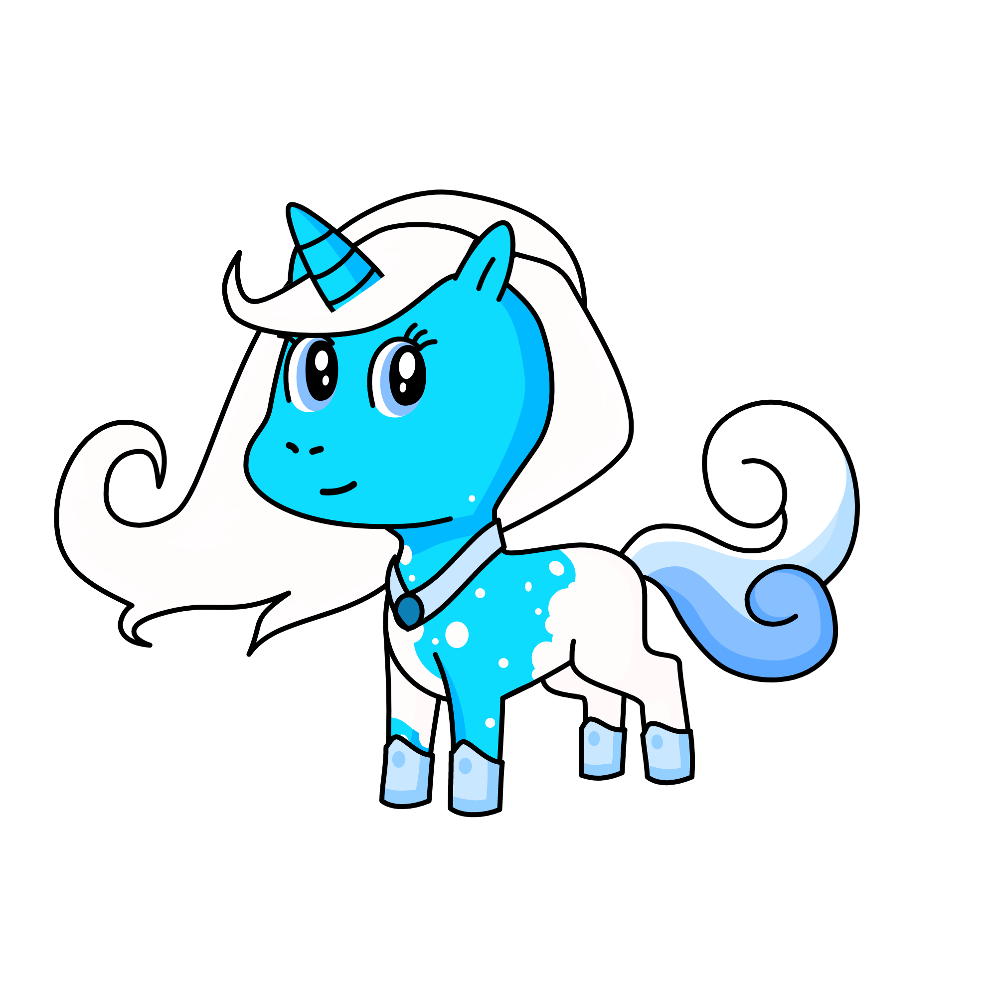 Skyla, the Unicorn of the sky, the unicorn