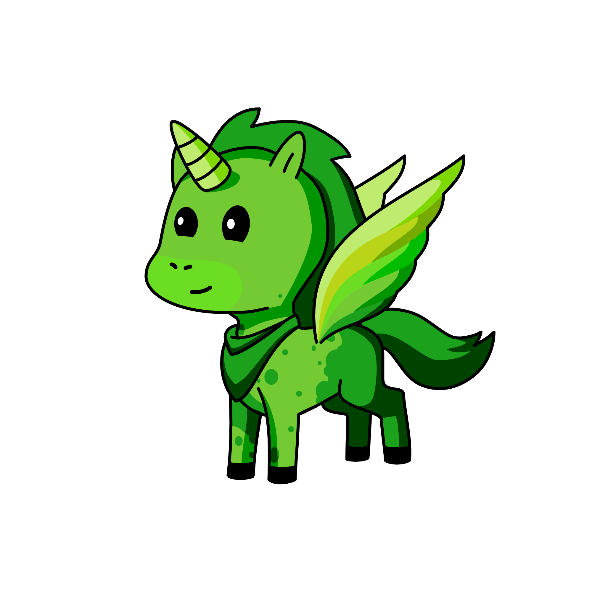 Leafspeaker, the unicorn