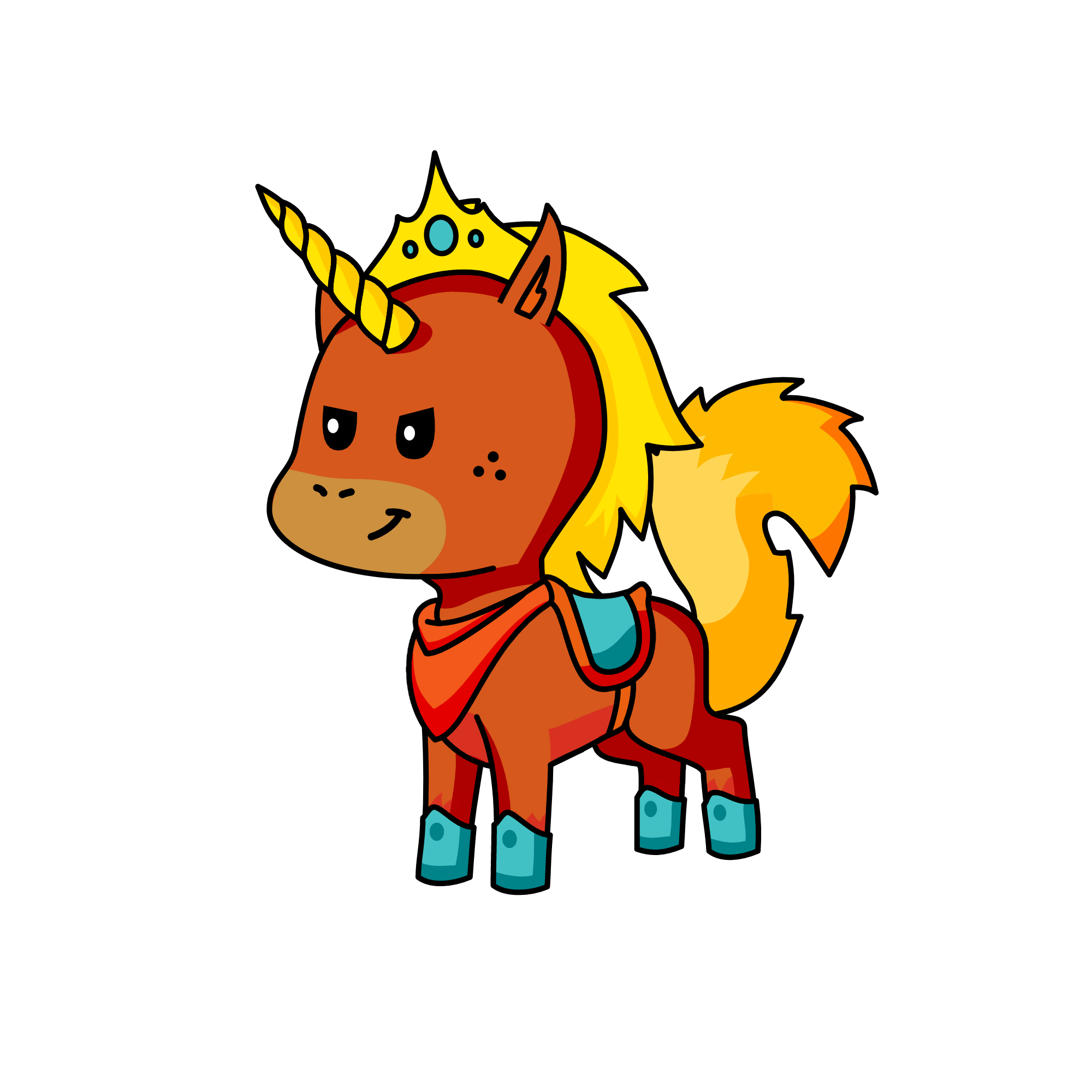 Thunder, the unicorn