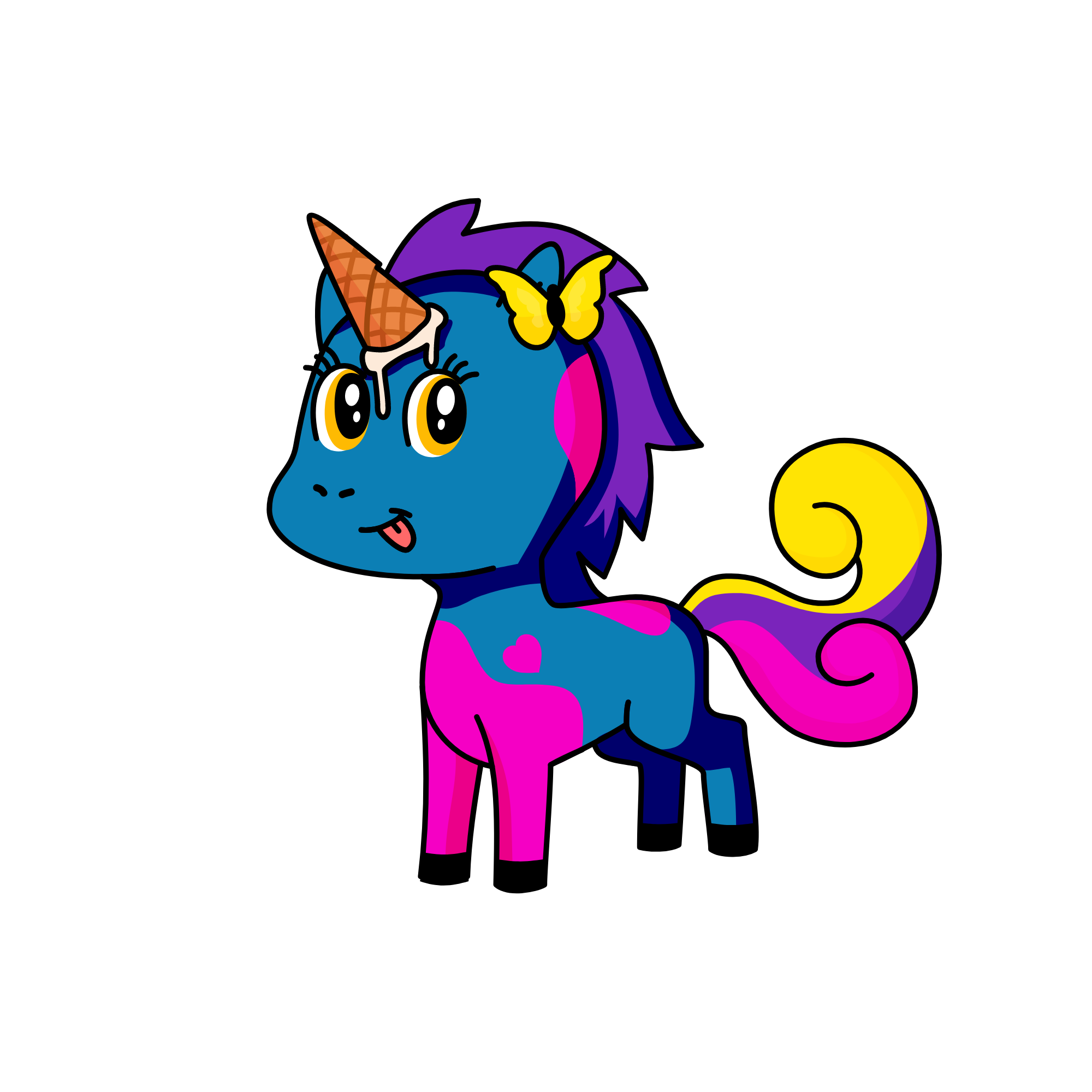 Mariposa, the unicorn