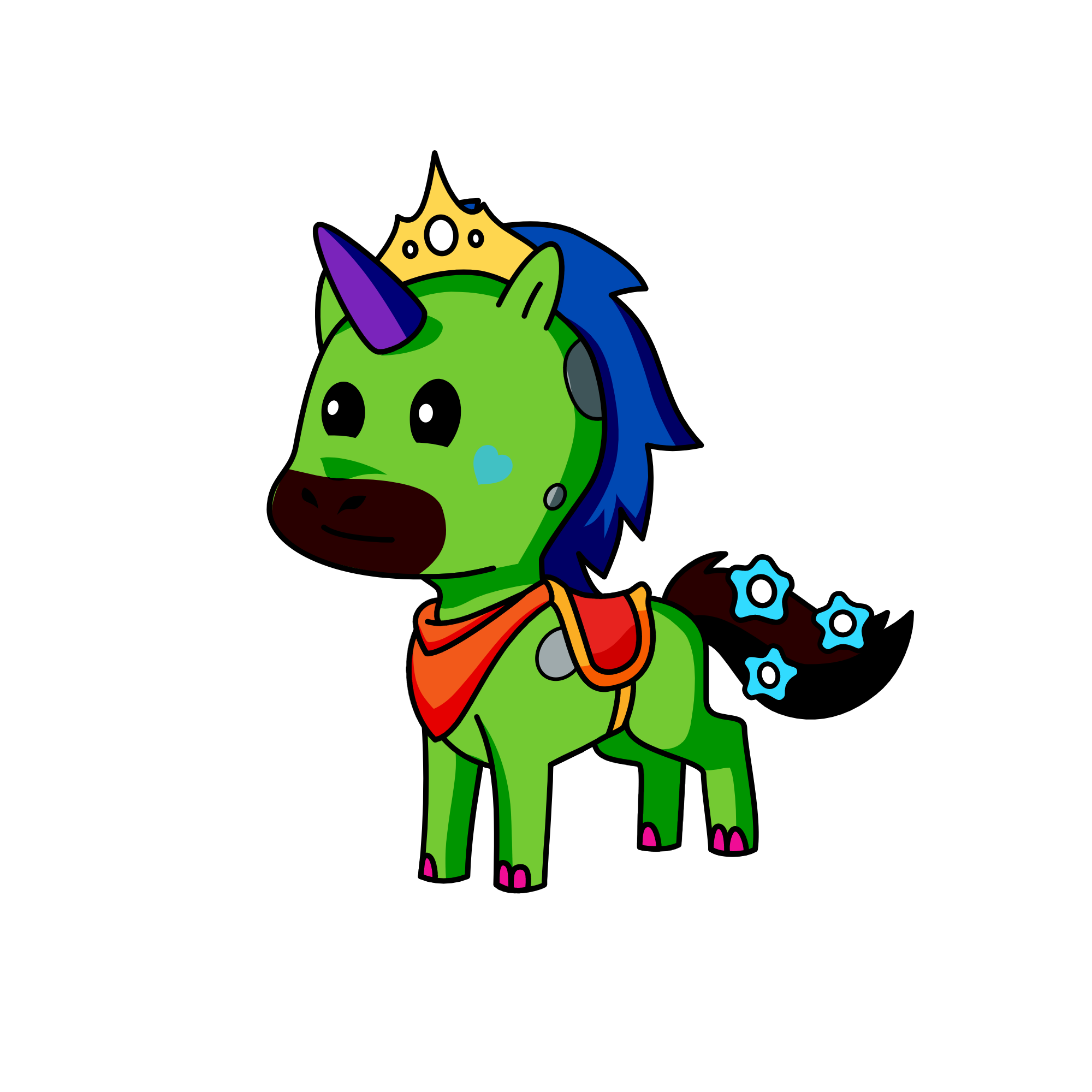 Dog, the unicorn
