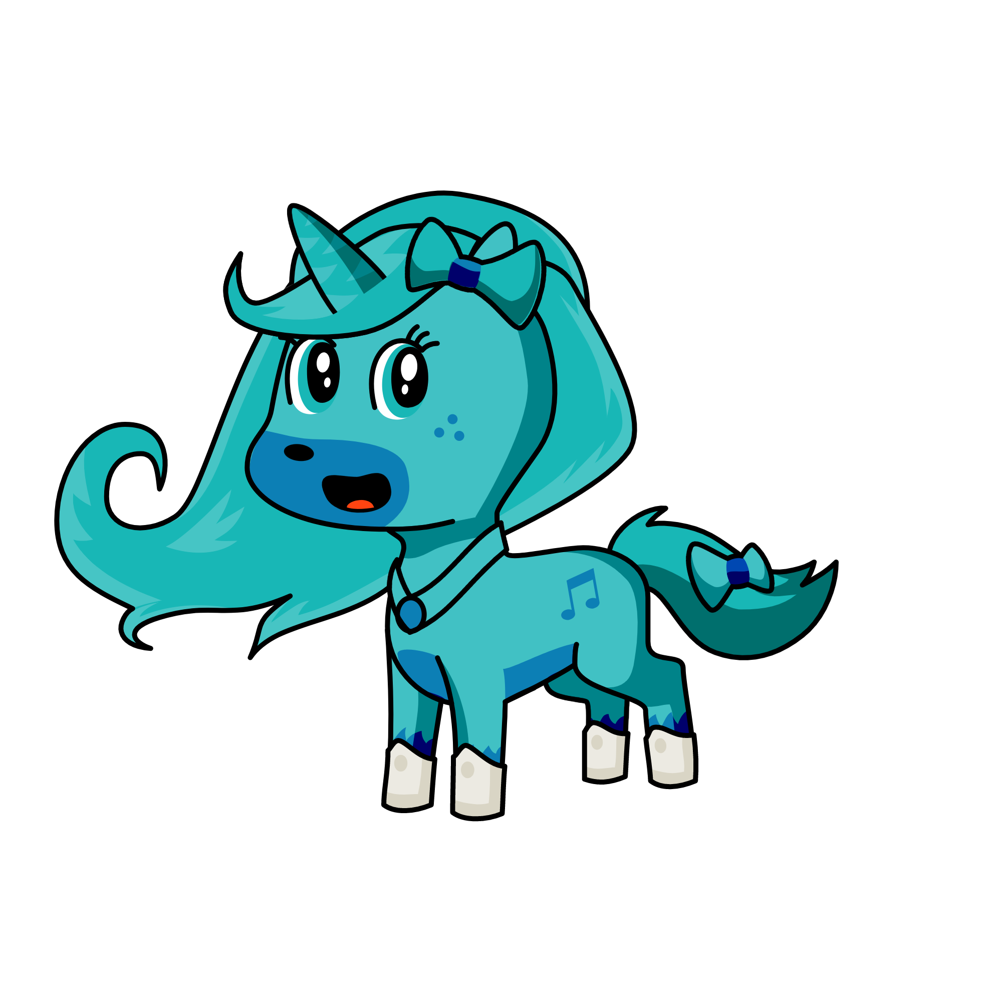 ice cup, the unicorn