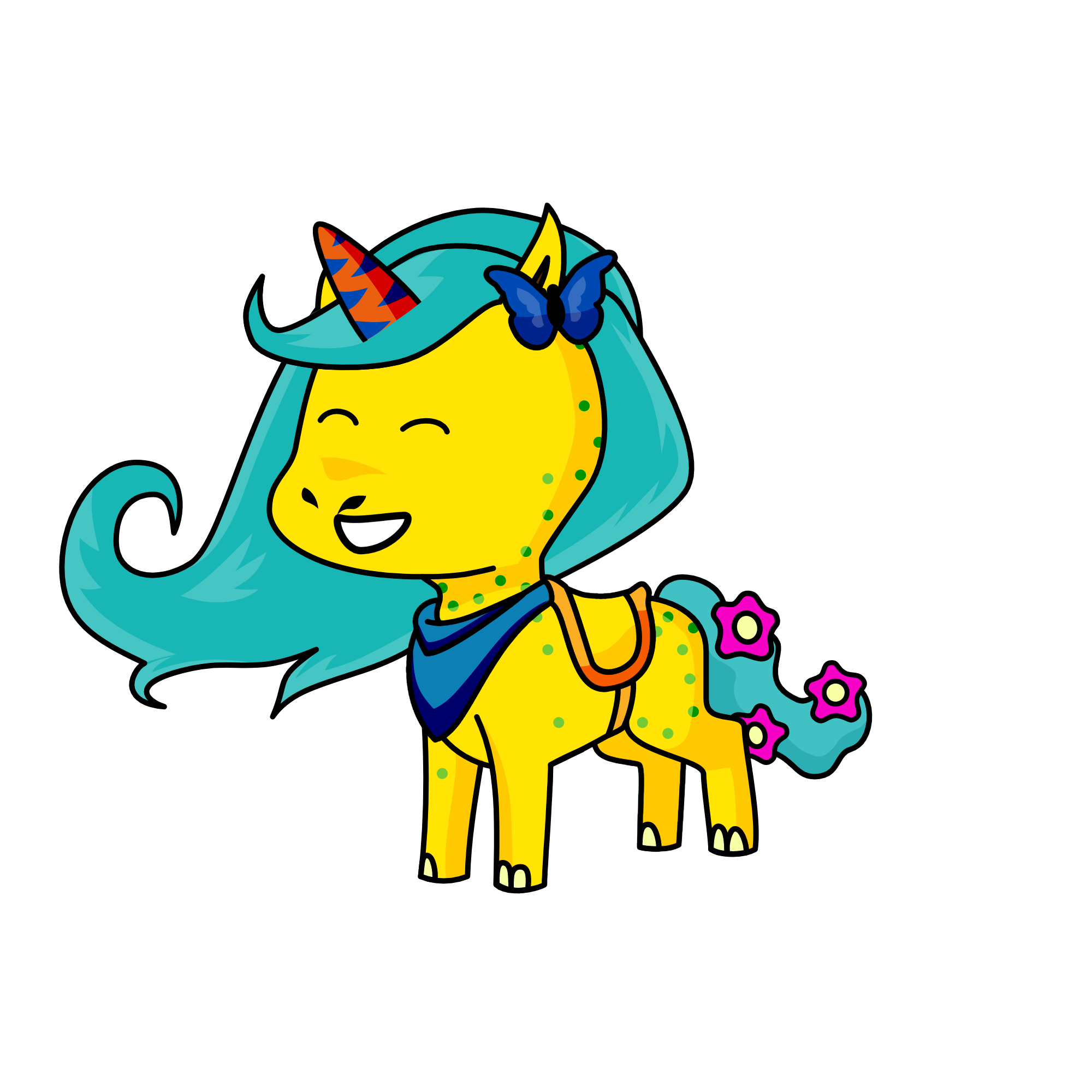 blondie, the unicorn