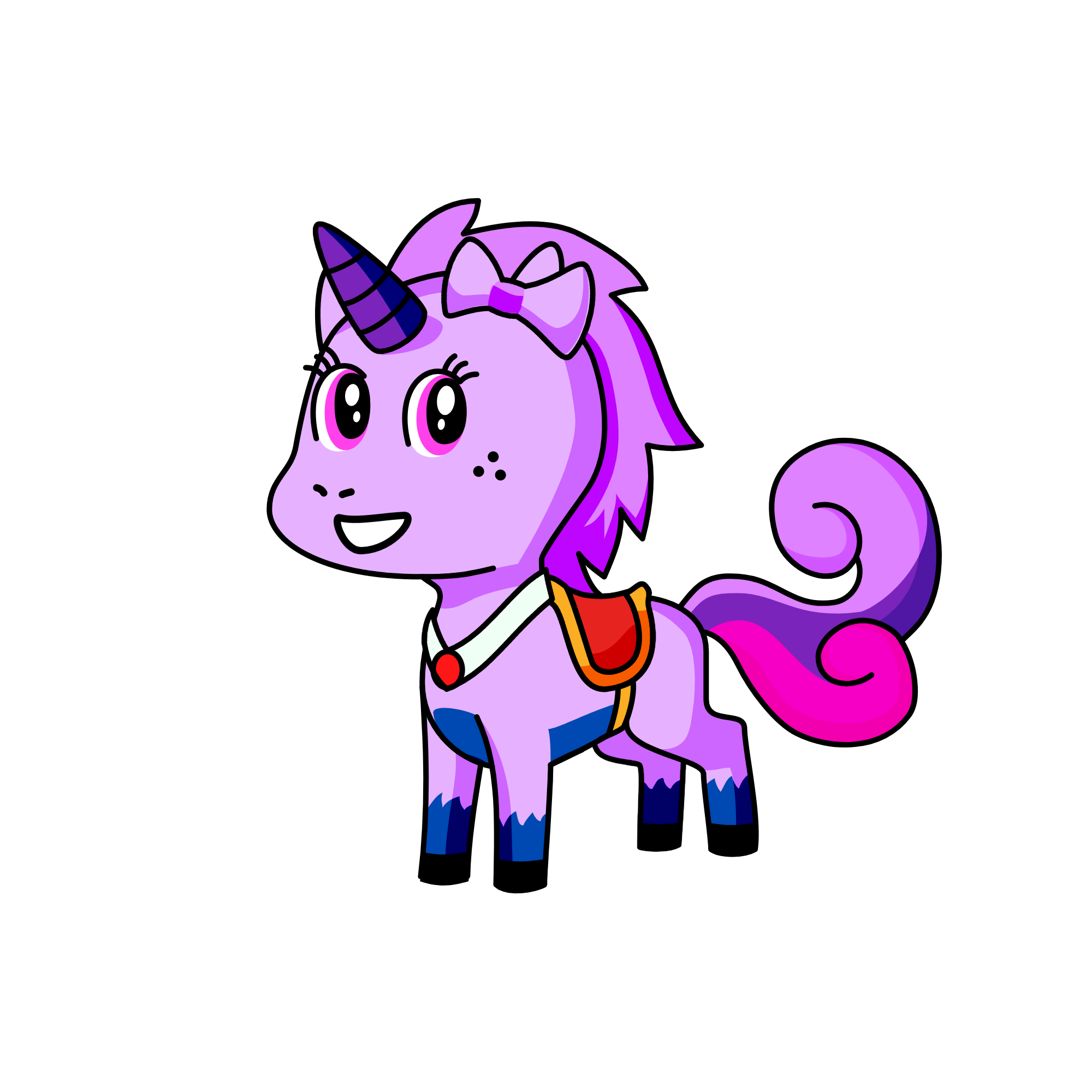 bella, the unicorn
